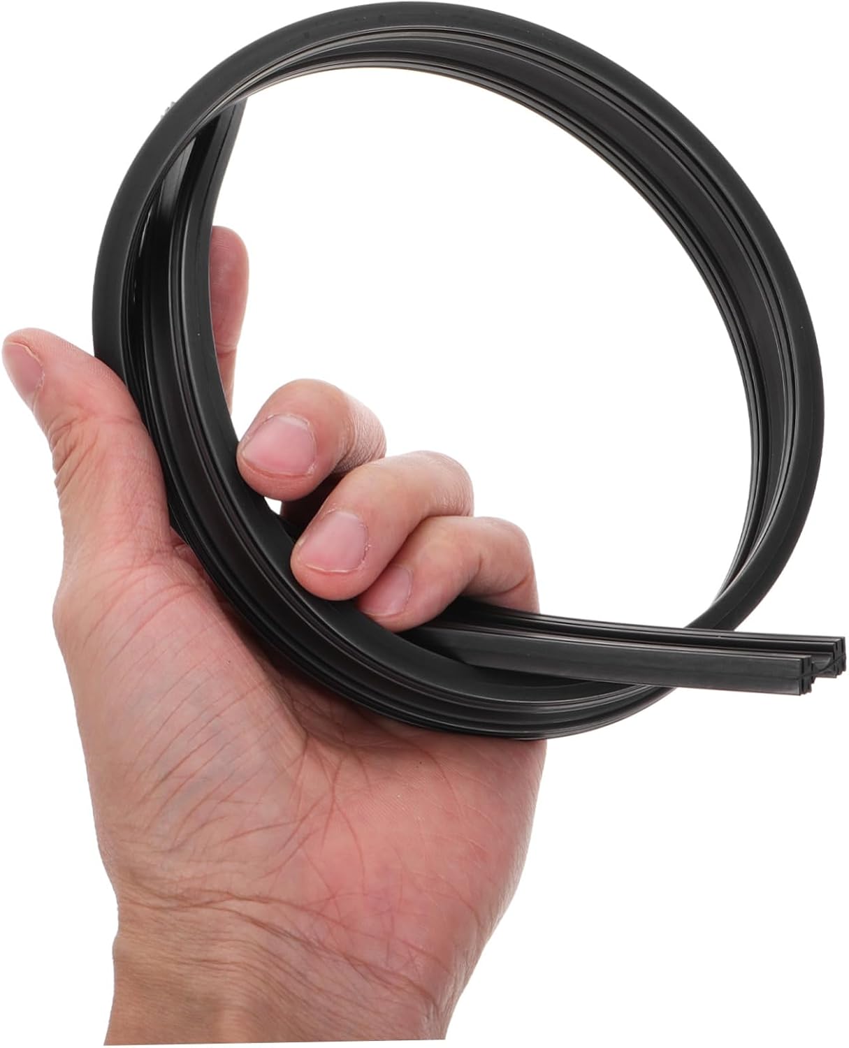 4pcs Car Windshield Wiper Refills Durable Rubber Strips for Water Removal Compatible Various Vehicle Models for Optimal Performance
