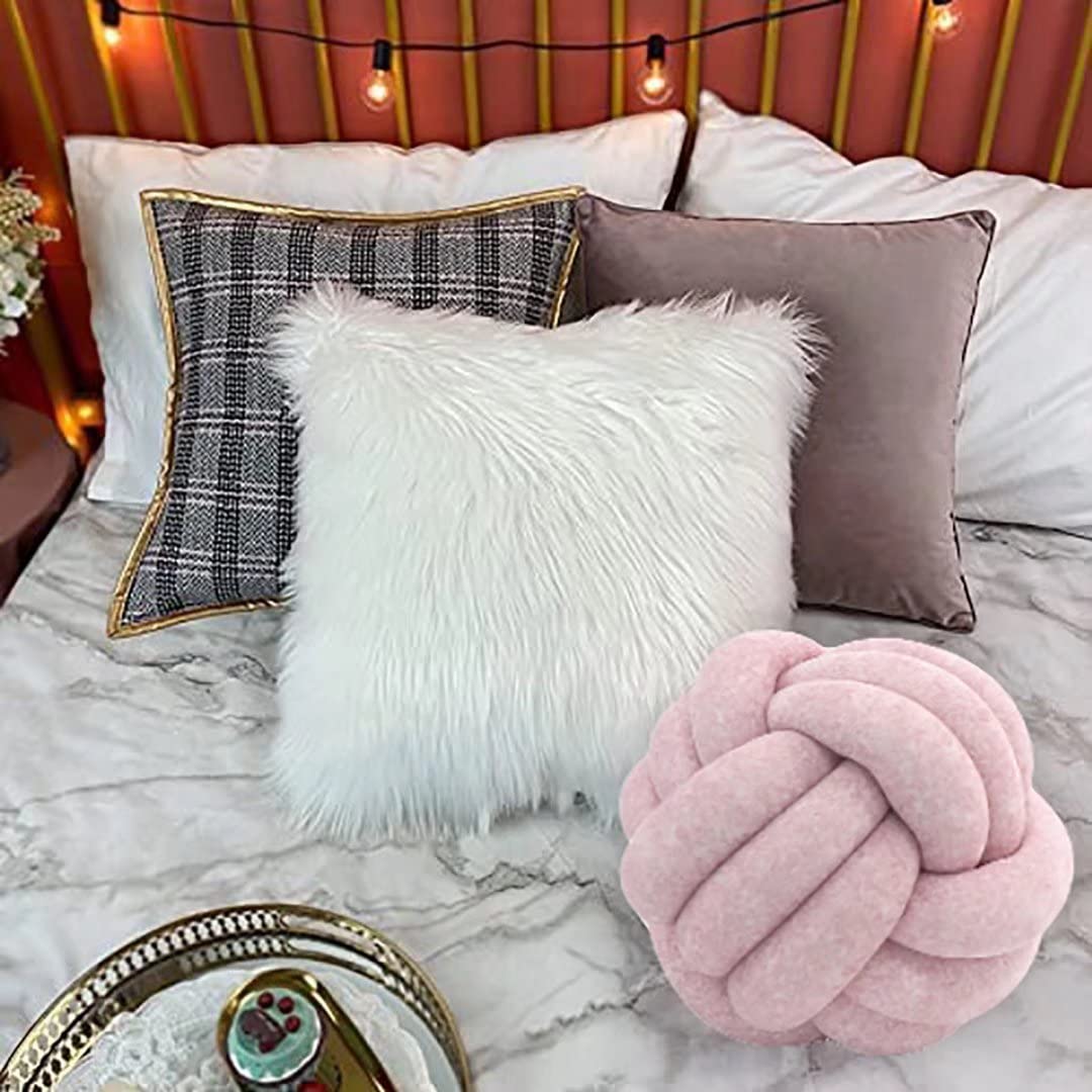Coussins de Canapé pour Salon, Coussin en Forme de Nœud, Coussin Décoratif en Dentelle, Coussin Décoratif Mignon pour Canapé Lit Salon Chambre (Blanc Coussins de Canapé pour Salon, Coussin en Forme de Nœud, Coussin Décoratif en Dentelle, Coussin Décoratif Mignon pour Canapé Lit Salon Chambre (Blanc