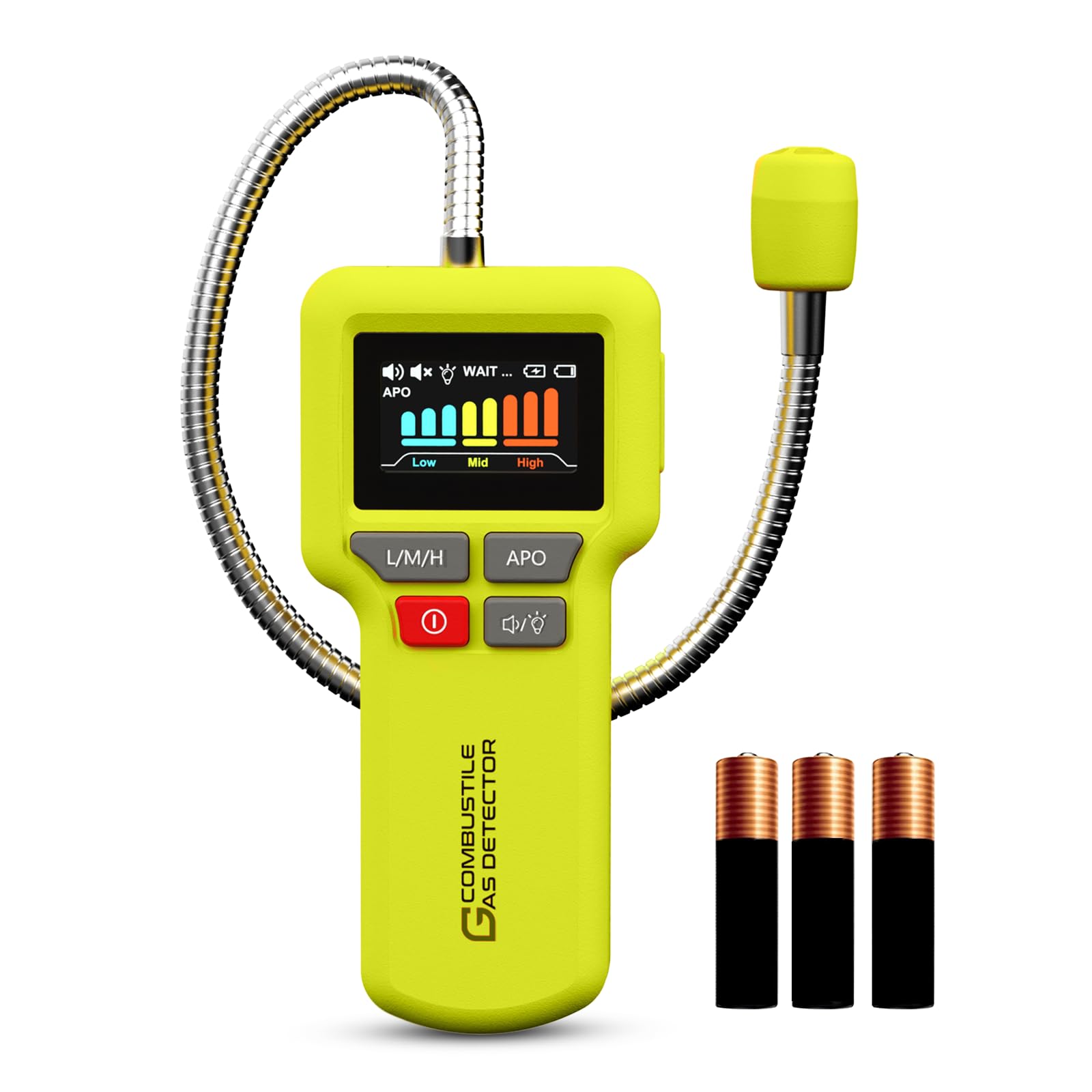 Zkmiles Y201Pro Natural Gas Leak Detector for Home, Methane, LP&