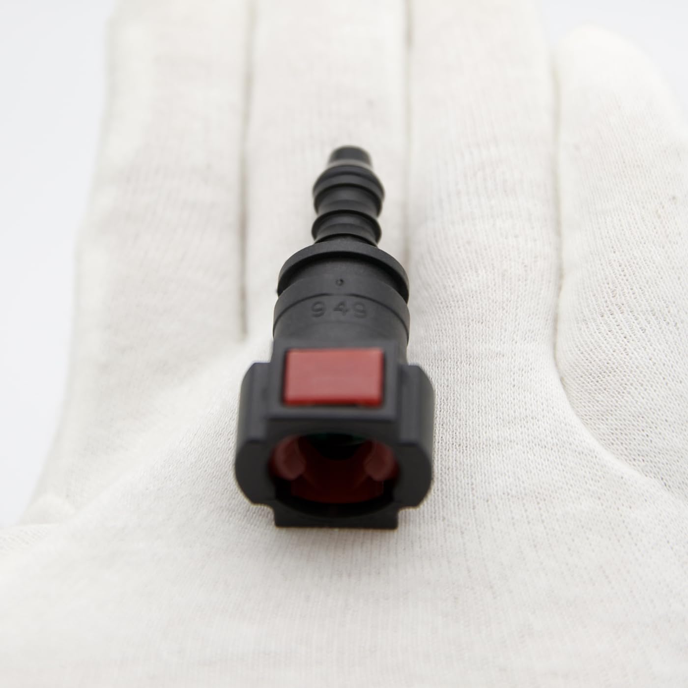 Urea Connector Female 3/8(9.49MM) Tube to Male 5/16 Barb for 1/4(6.3mm) ID AdBlue Tube, Straight 2 PCS