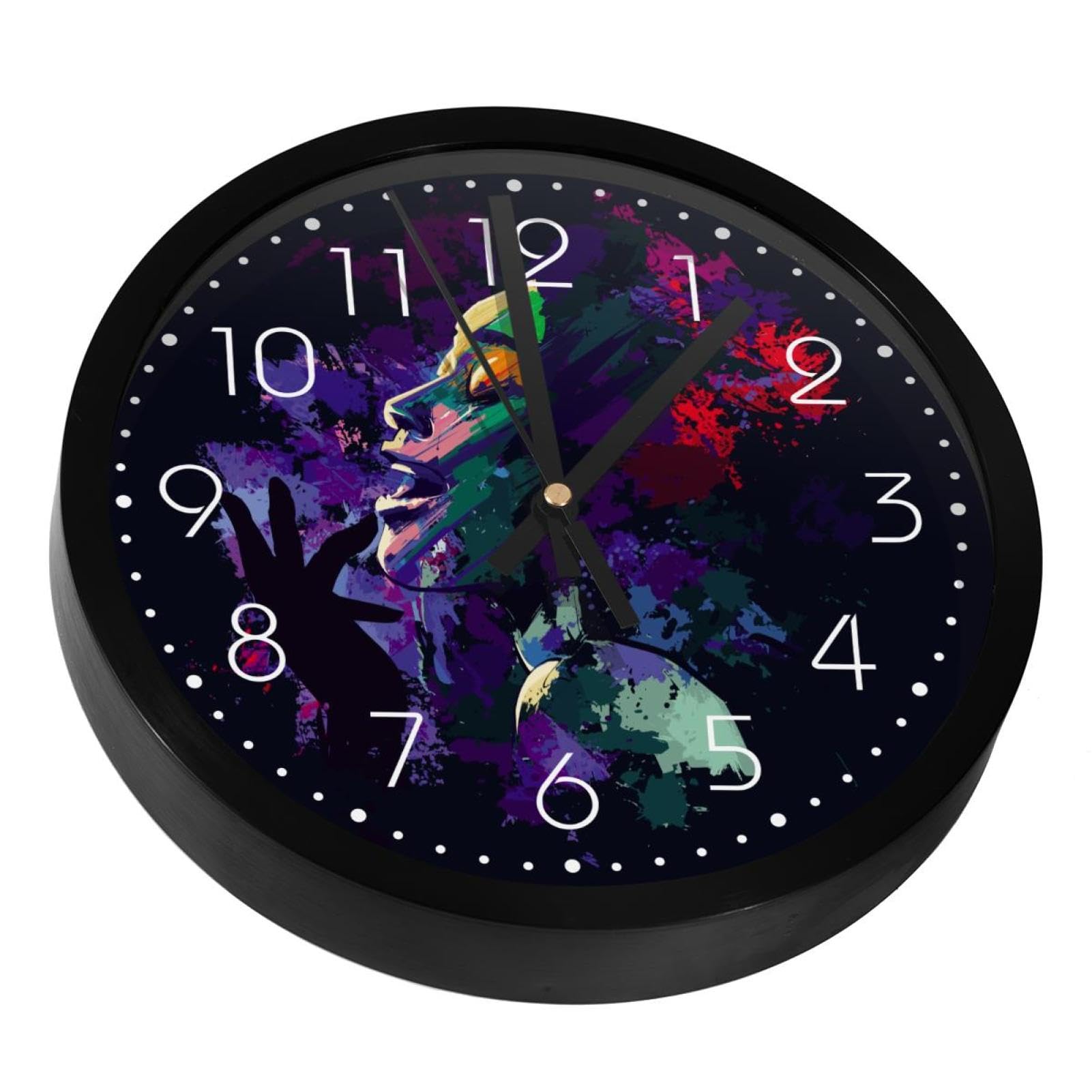 Horloge silencieuse jazz pour dormir sans tic-tac
