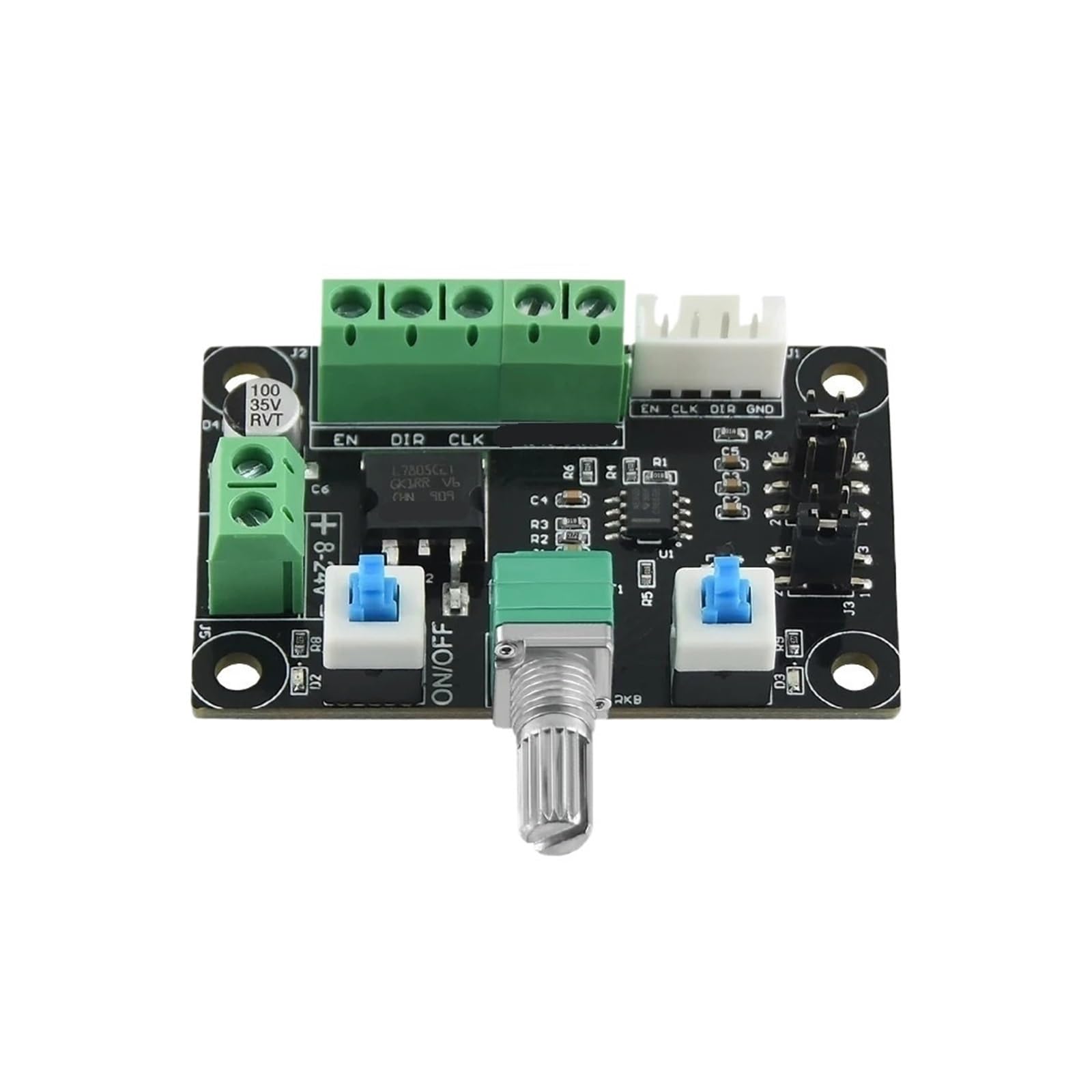 Módulo controlador de motor, Placa De Control Accionamiento Del Motor 10 Piezas, Controlador Paso A, Ajuste Velocidad, Avance Y Retroceso,para impresoras 3D y más