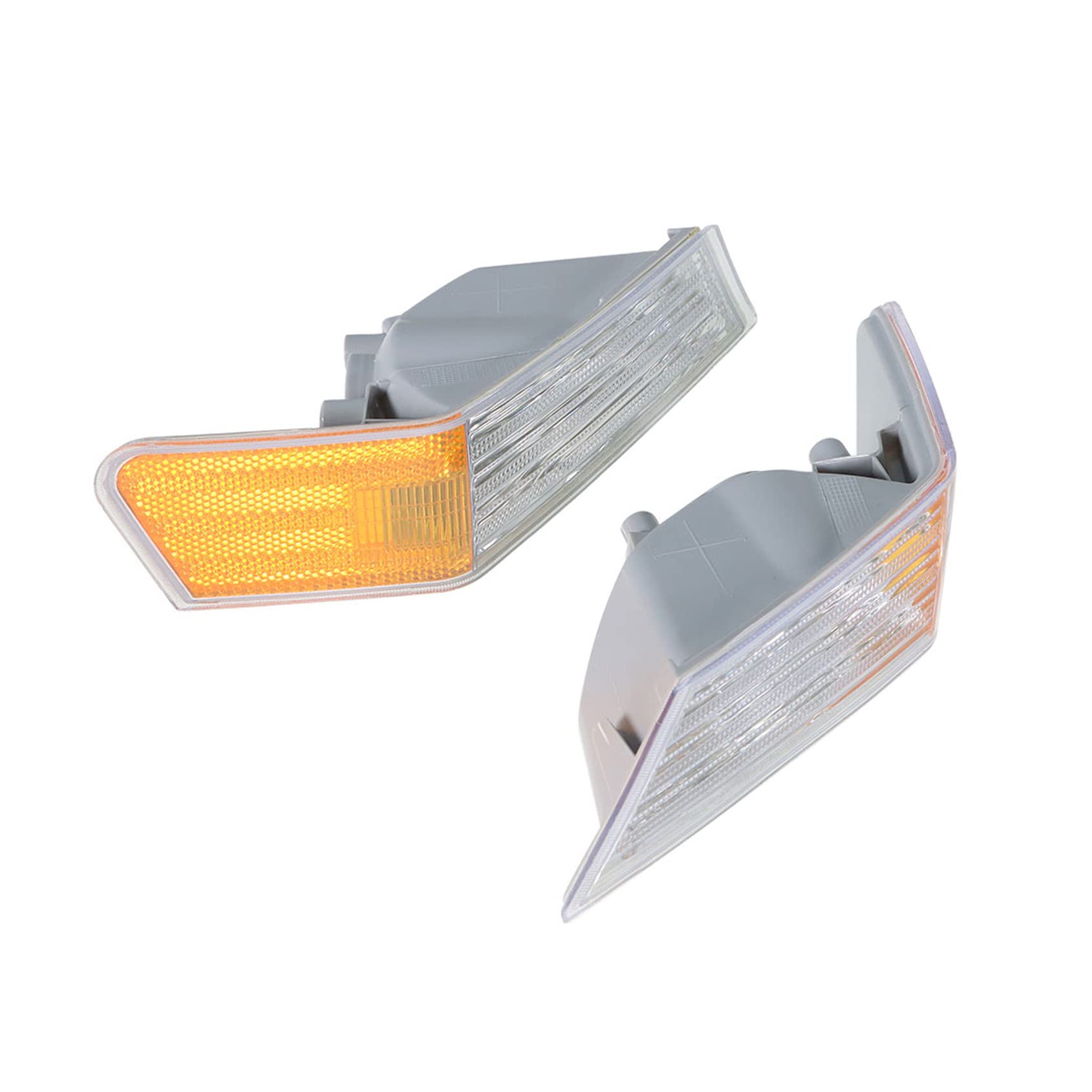 ANTUKO 2-Pack Front Left and Right Turn Signal Lights Lamps Marker Corner Lights Replacement for Patriot 2007-2014 68004181AA 68004181AB