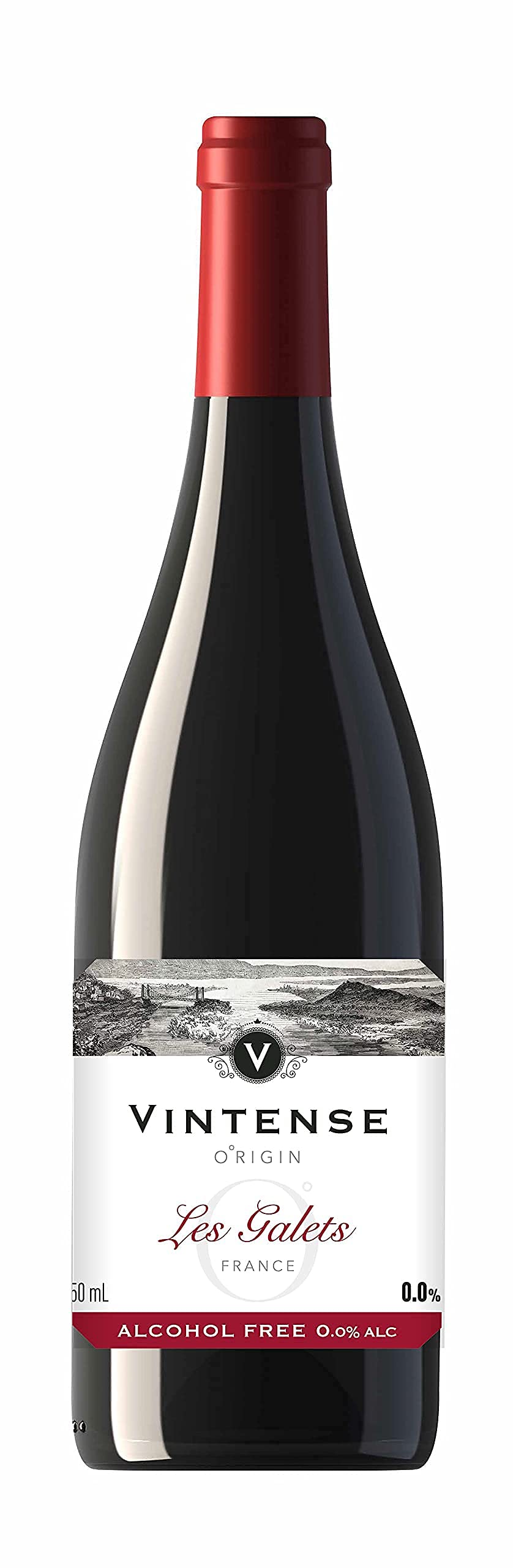 Vintense Origin Les Galets Non Alcoholic Still Wine, Case 6x750ml