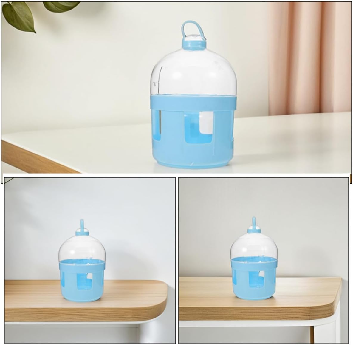 2pcs Pigeon Water Feeder Drinker Bottle with Large Mouth Abs Material for Easy Access and Hydration, Water Dispenser for Pigeons and Chickens in Cage