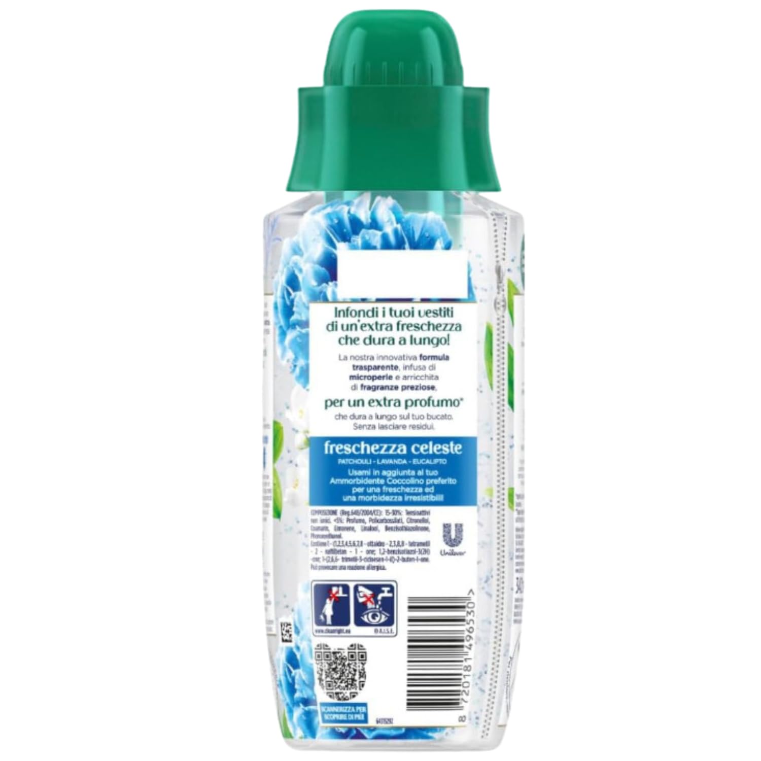 Profumo per Bucato Elixir Freschezza Celeste – 342 ml kit con Spugna Brandizzata SPESA & RISPARMIO Inclusa – Variazioni 4/8/12 Pezzi (8)