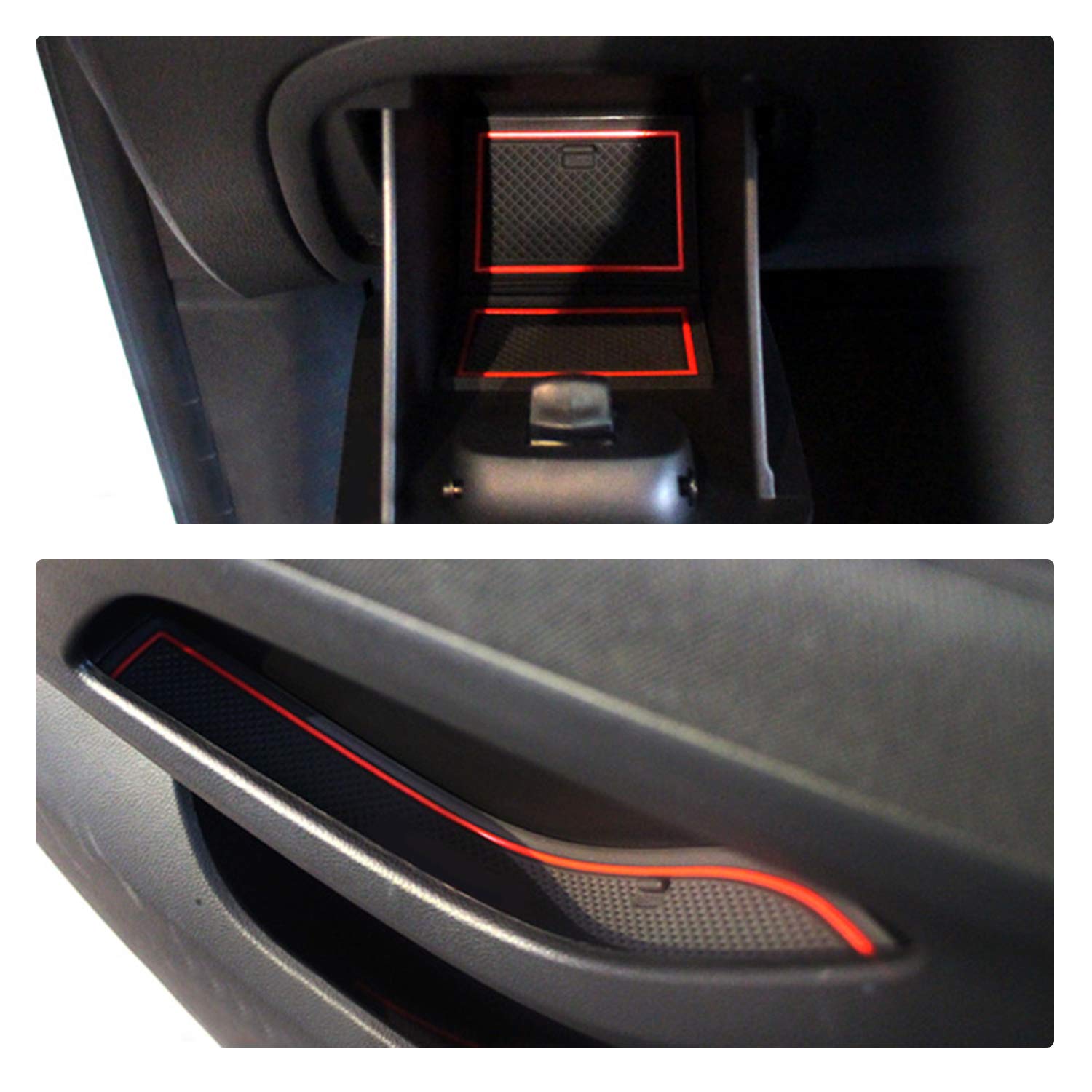 YEE PIN Antirutschmatten für Dacia Spring Electric 2022 Interieur