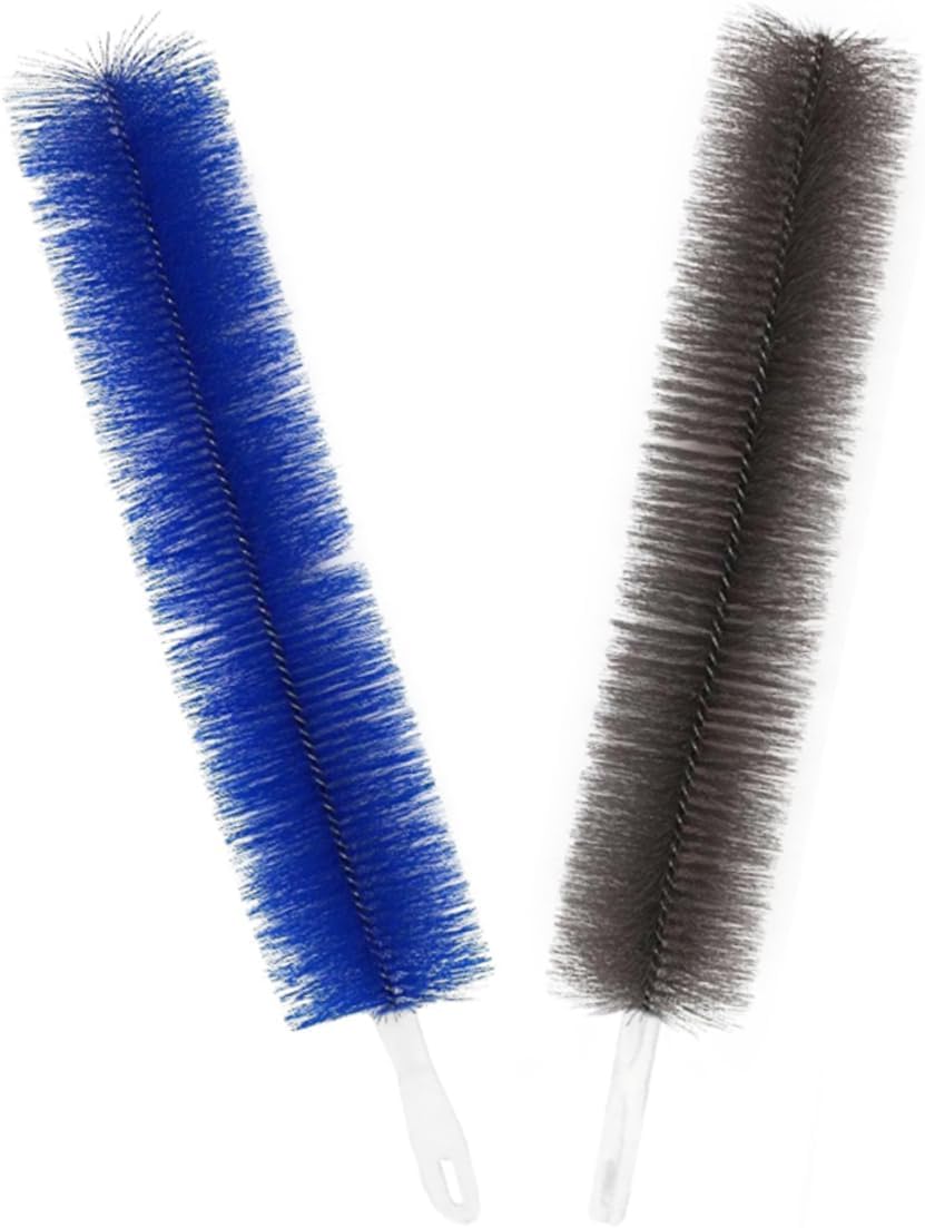 OUNONA Fan Cleaning Brush for Home 2 Pack Ceiling Floor Desk Fan Duster Flexible Multi-Purpose Nylon Material