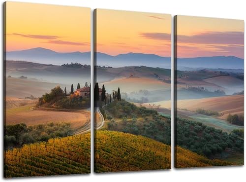 Miniatura 12 de Lienzo de 3 piezas de impresiones artísticas para pared, cuadro de paisaje de selva tropical, selva tropical, cuadros enmarcados, pintura de pared,