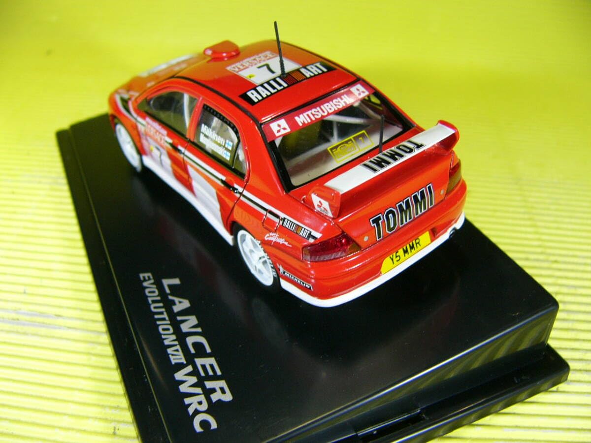 エムテック　エポック ランサー　エボリューション　Ⅶラリー　1/43 エムテック エポック ランサー エボリューション Ⅶラリー 1/43