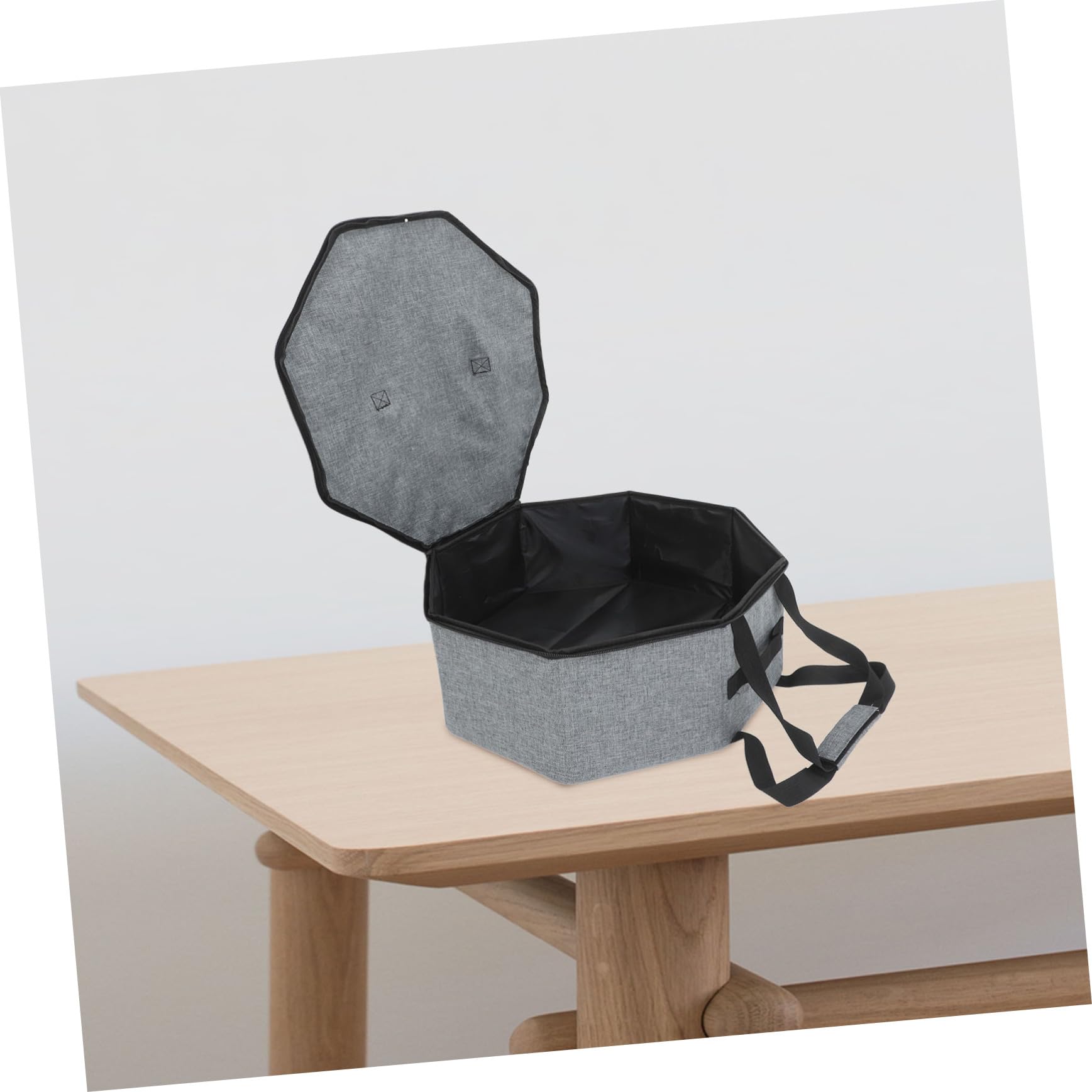 BESTOYARD Hut-aufbewahrungsbox Faltbar und Stapelbar für Runde Hüte Transparenter Behälter mit Organizer-funktion für Kleiderschrank und Reise