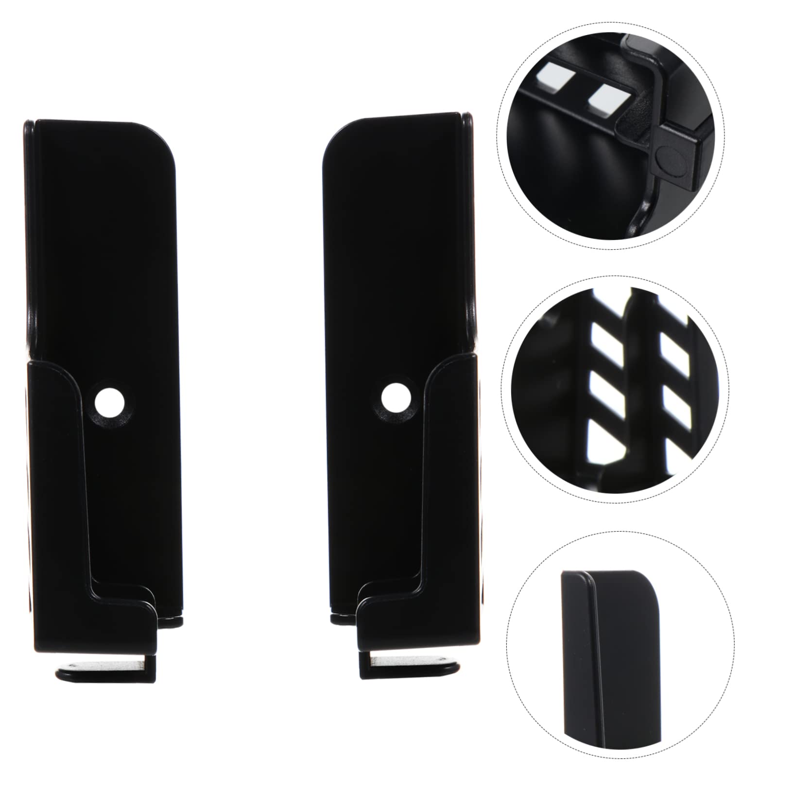 BESTonZON 3 Pares Soporte De Pared para Teléfono Móvil Tableta Soportes De Estantería Soportes para Estanterías Ajustable Teléfono De Pared Abdominales Antes y Después De Soporte De Teléfono