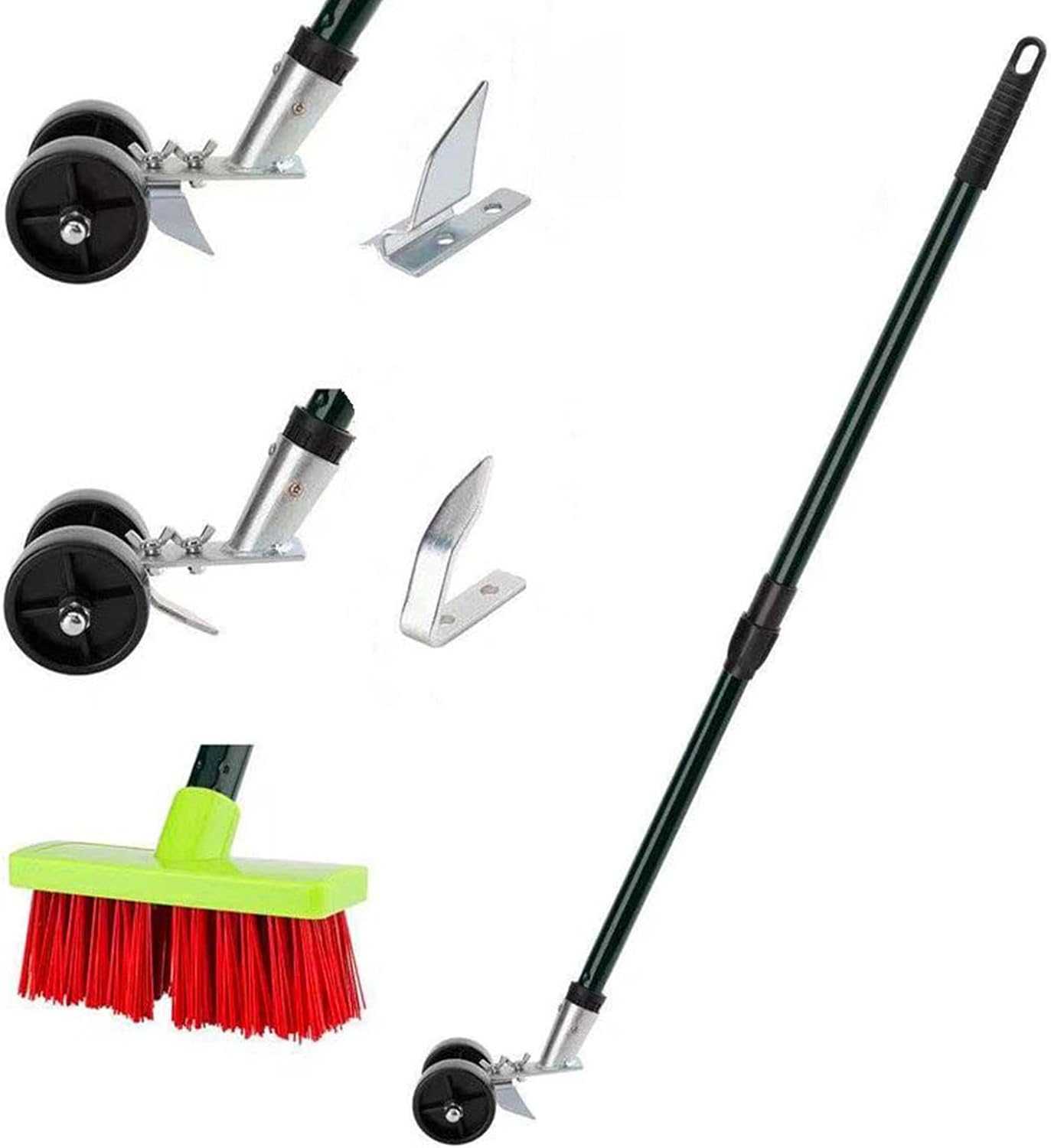 ERYUE Weed Extractor Three in One Weed Remover Brush Long Handle Garden