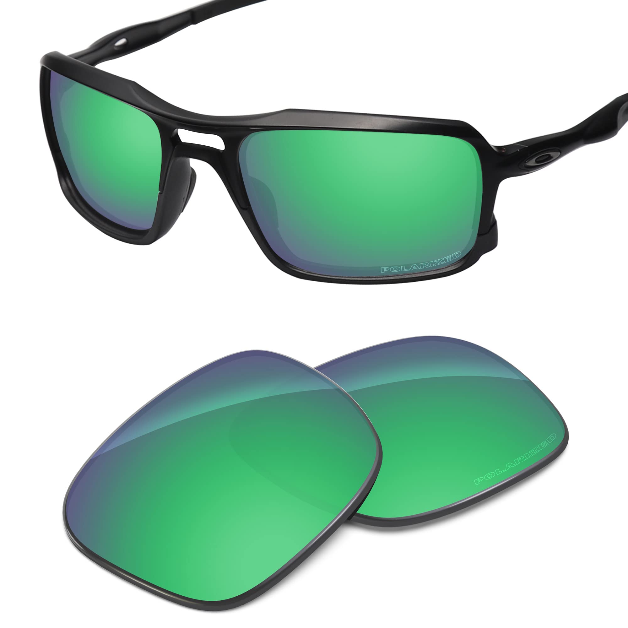 Performance Replacement Lenses Compatible with Oakley Triggerman OO9266 Polarized Etched