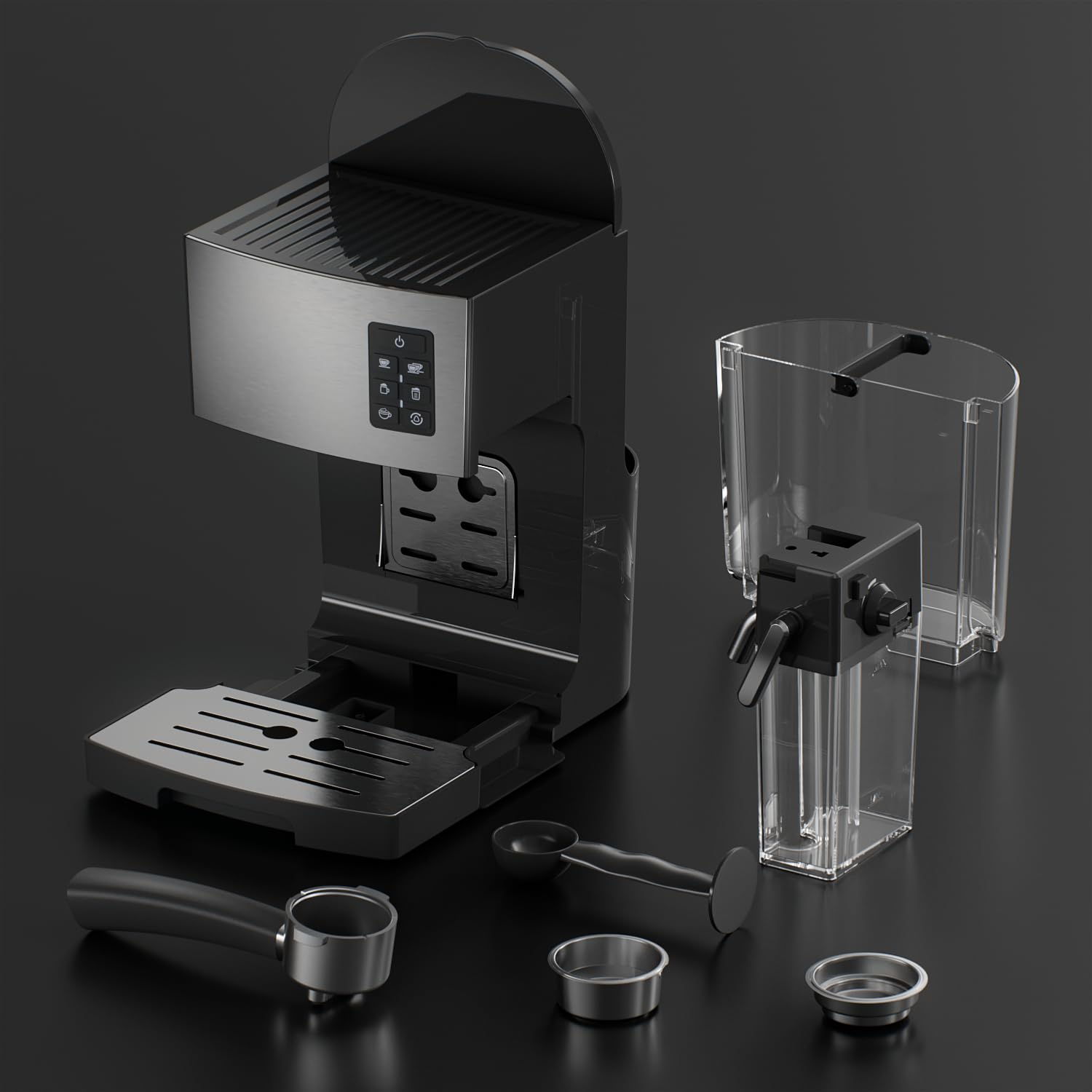 JZ.CAFE Super-Automatic Espresso Machine - Cappuccino Maker -7 JZ.CAFE Super-Automatic Espresso Machine - Cappuccino Maker -7