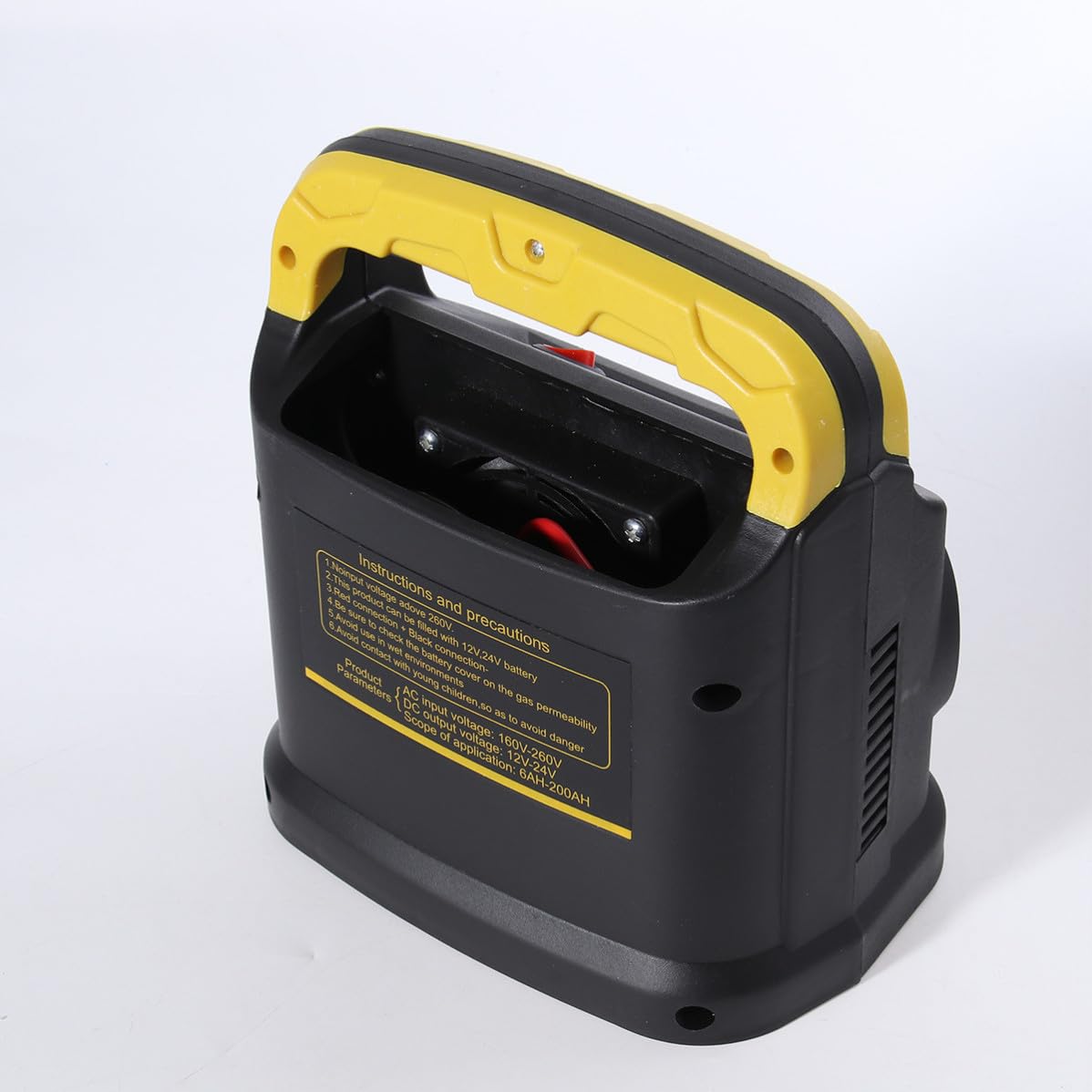 Caricabatteria 24v 15a 12v Intelligente per Veicoli a Due Ruote