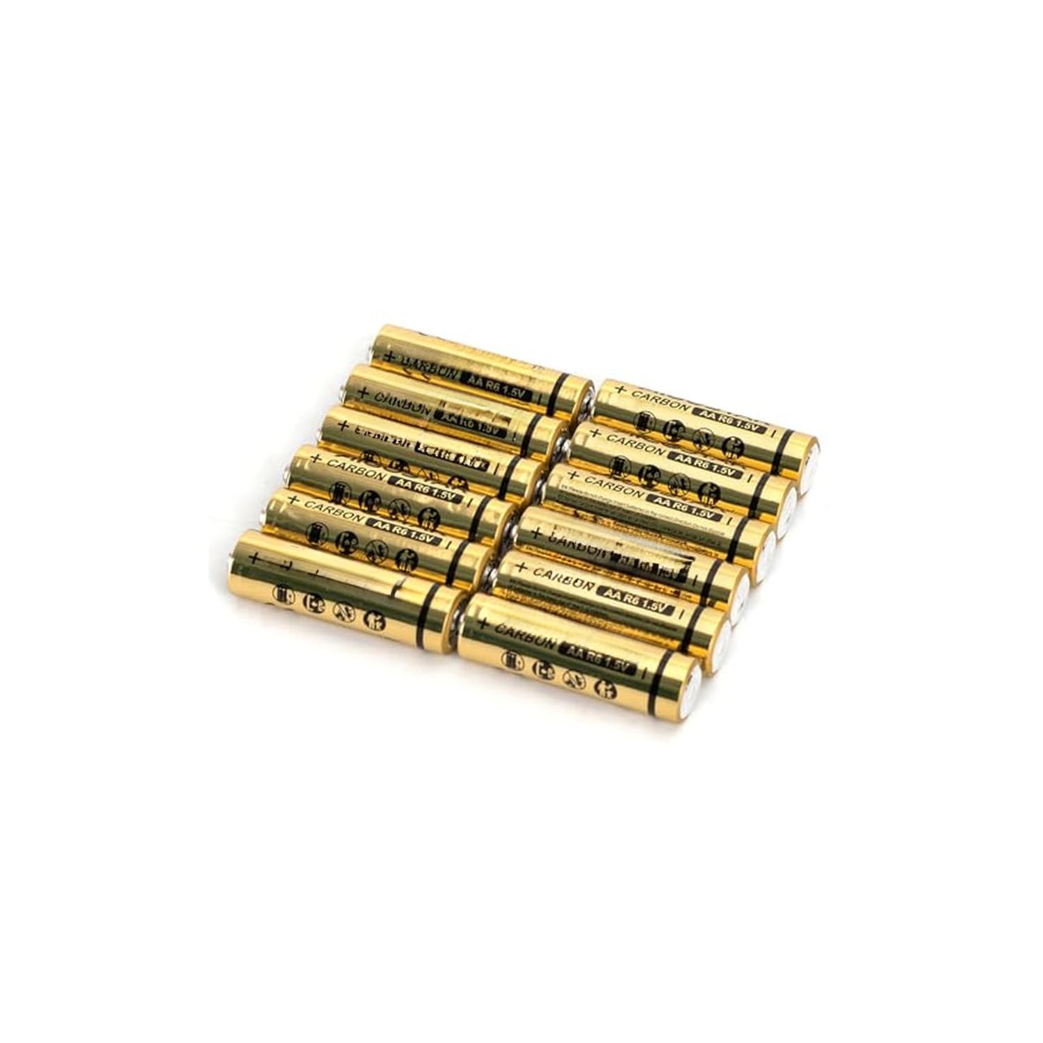Carbon Zinc R6 Battery (AA) 1.5V (Pack of 4)