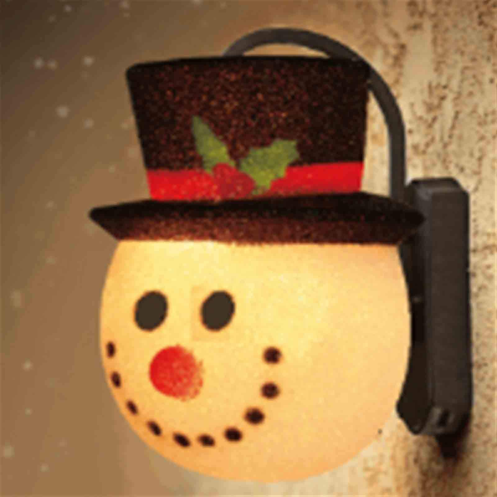Snowman Porch Light Cover, Christmas Outdoor Light Cover, Christmas Holiday Decorations Porch Light Covers for Garage, Porch, Front Door