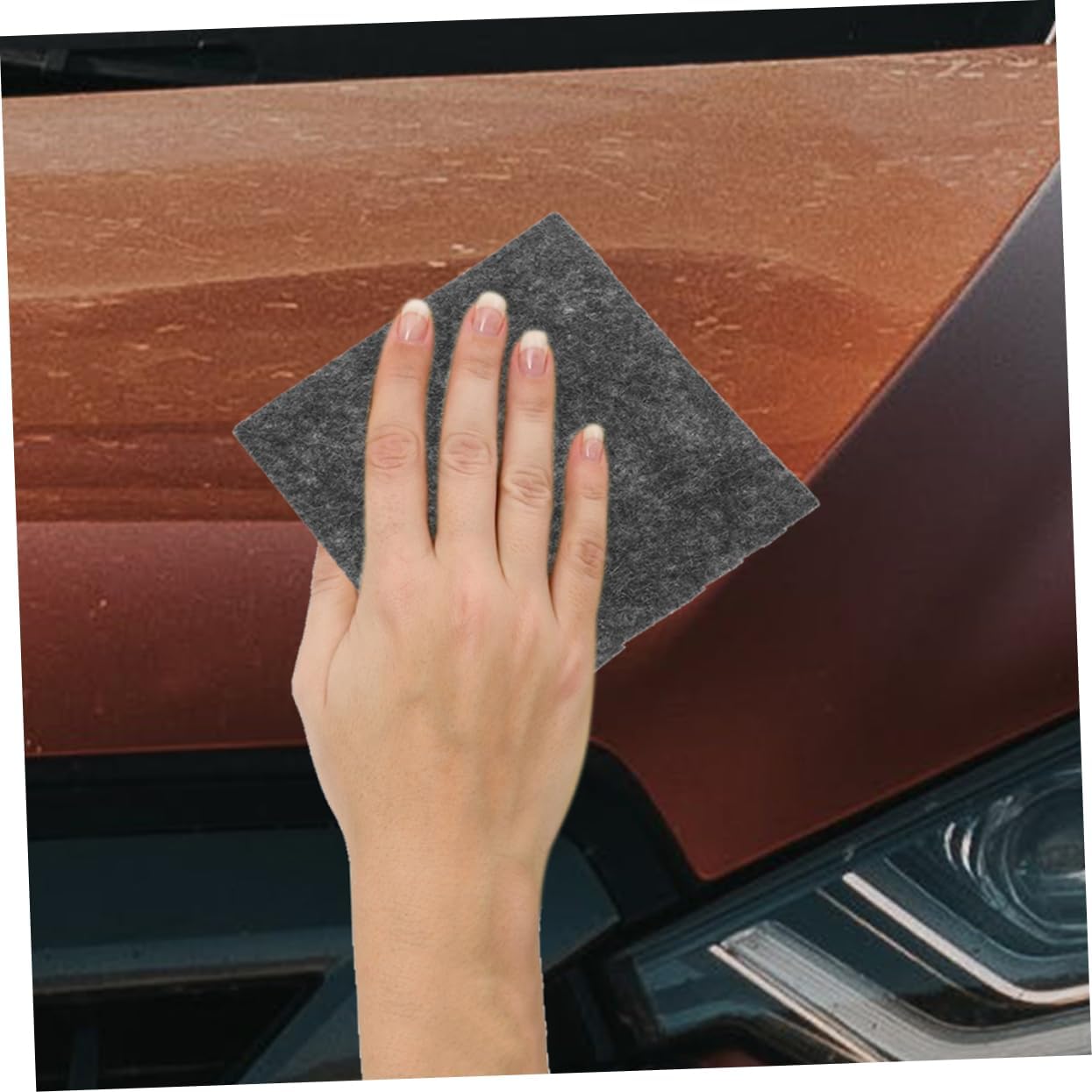 Car Scratch Remover 10 pcs Nano Sparkle Cloth for Quick Restoration Auto Scratch Fixer
