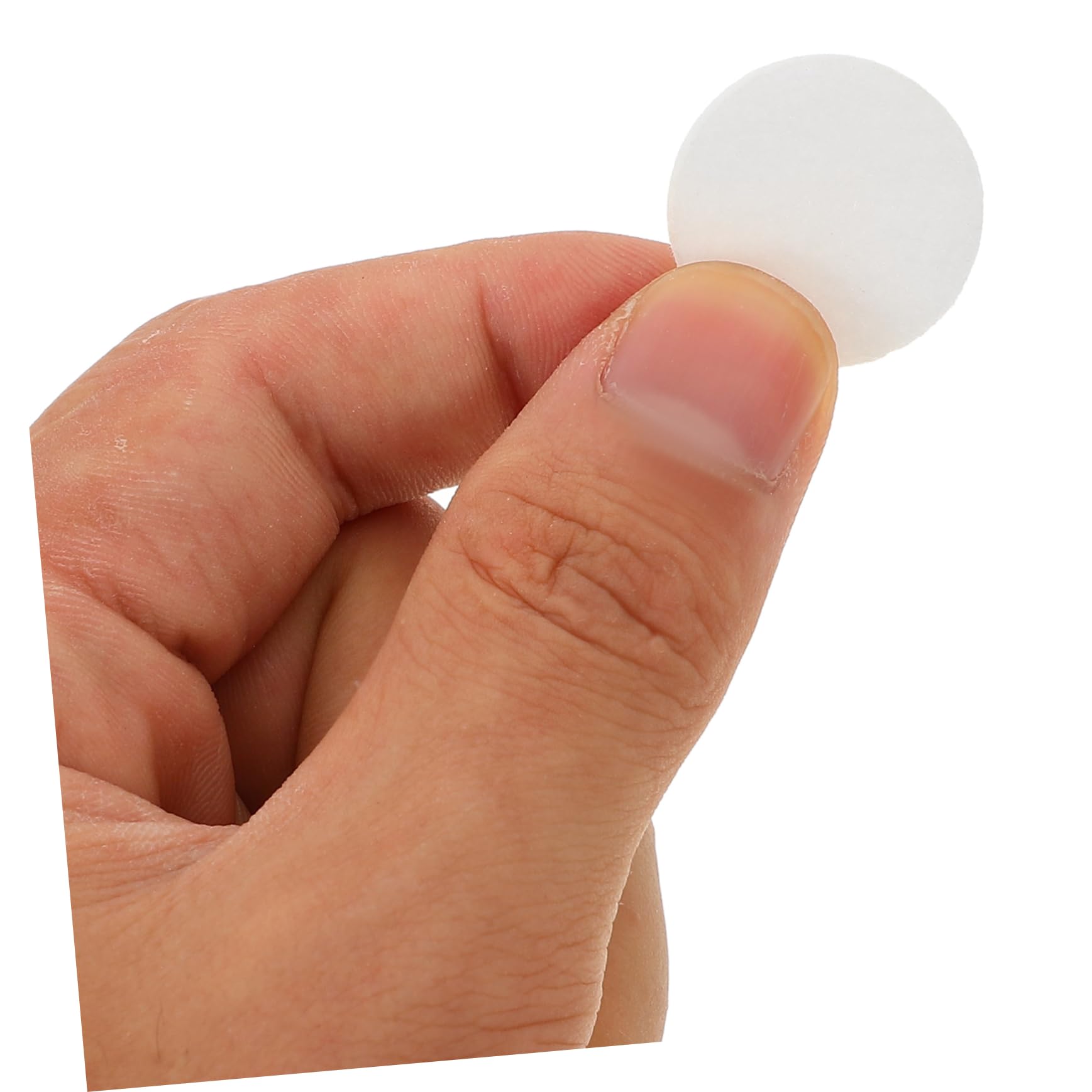 Kichvoe 50 Pezzi Dischetti di Cotone Bianco per Ricarica Diffusore Aromi Collana Medaglione Profumo Essenziale Pratico per Indossare e Godere Oli Essenziali Ovunque