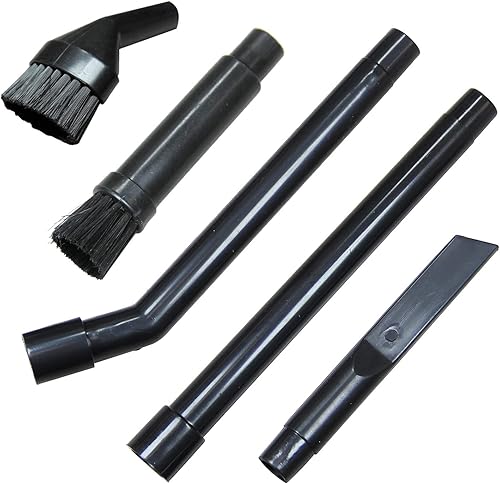 Miniatura 8 de MaximalPower Mini/Micro Vacuum Attachment Tools Kit de limpieza y detallado de 9 piezas con adaptador adicional para modelos de vacío seleccionados