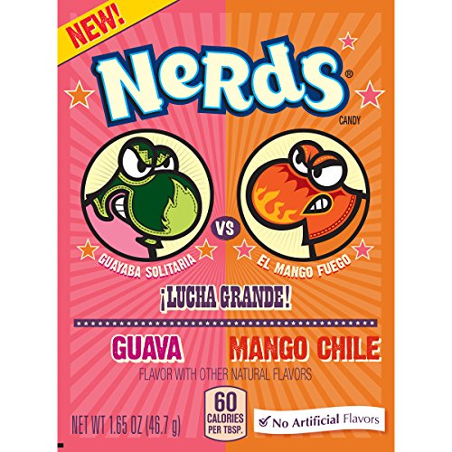 Nerds Dulceria Guava and Mango Chili Candy, 1.65 Ounce Box, 24 Count