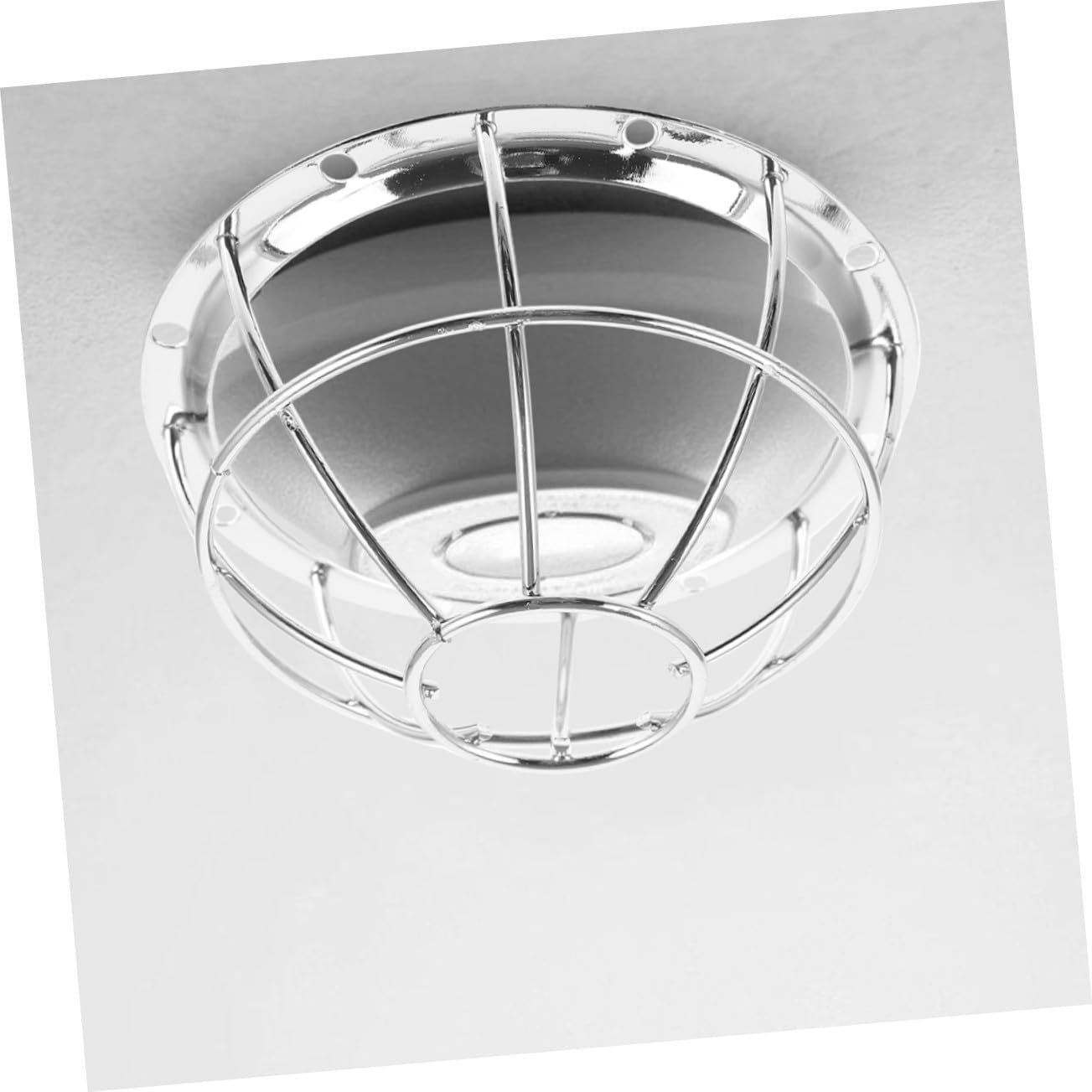 Hohopeti 8 Piezas Protector de Detector de Humo de Acero Inoxidable de Malla Resistente para Sensor de Fácil Instalación y Protección Duradera para de Alarma