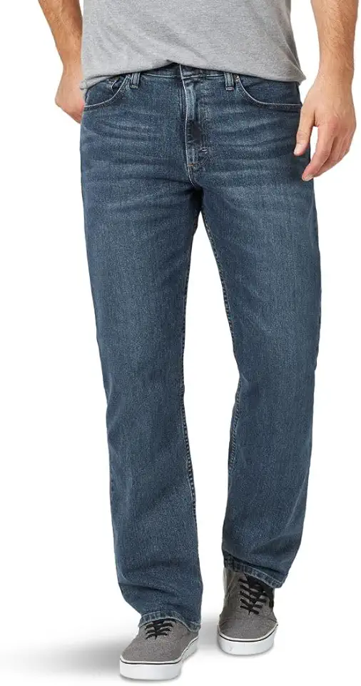 Wrangler Authentics Men's Comfort Flex Waist Relaxed Fit Jean