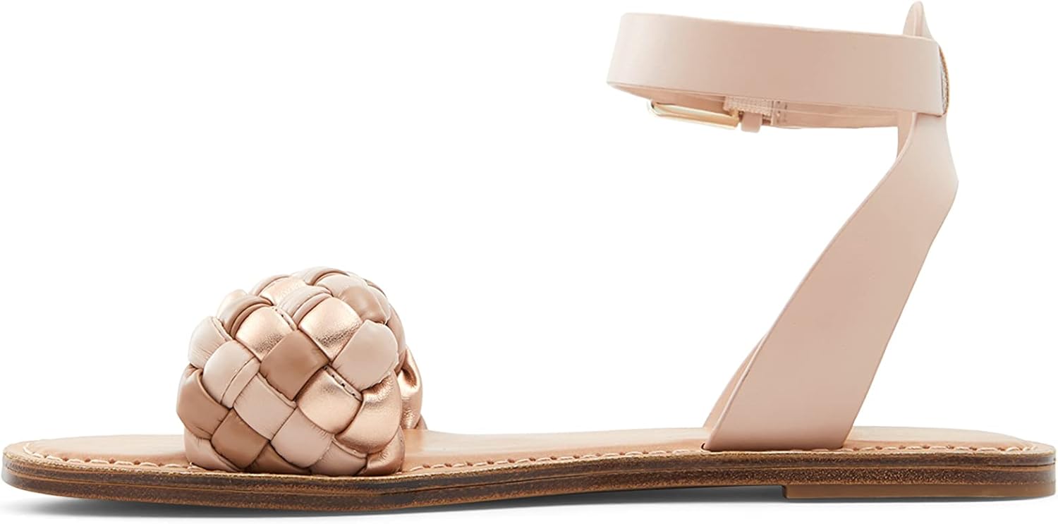 ALDO Women's Tressa Heeled Sandal, Bone Multi, 7.5