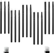 15PCS Detailed Mini Ink Blending Brushes for Card Making 3 Kinds of Head Smooth Blending Ink Painting Small Brushes Hand Tools for Stencils,Deal with Small Details DIY Scrapbooking Paper Cards Making
