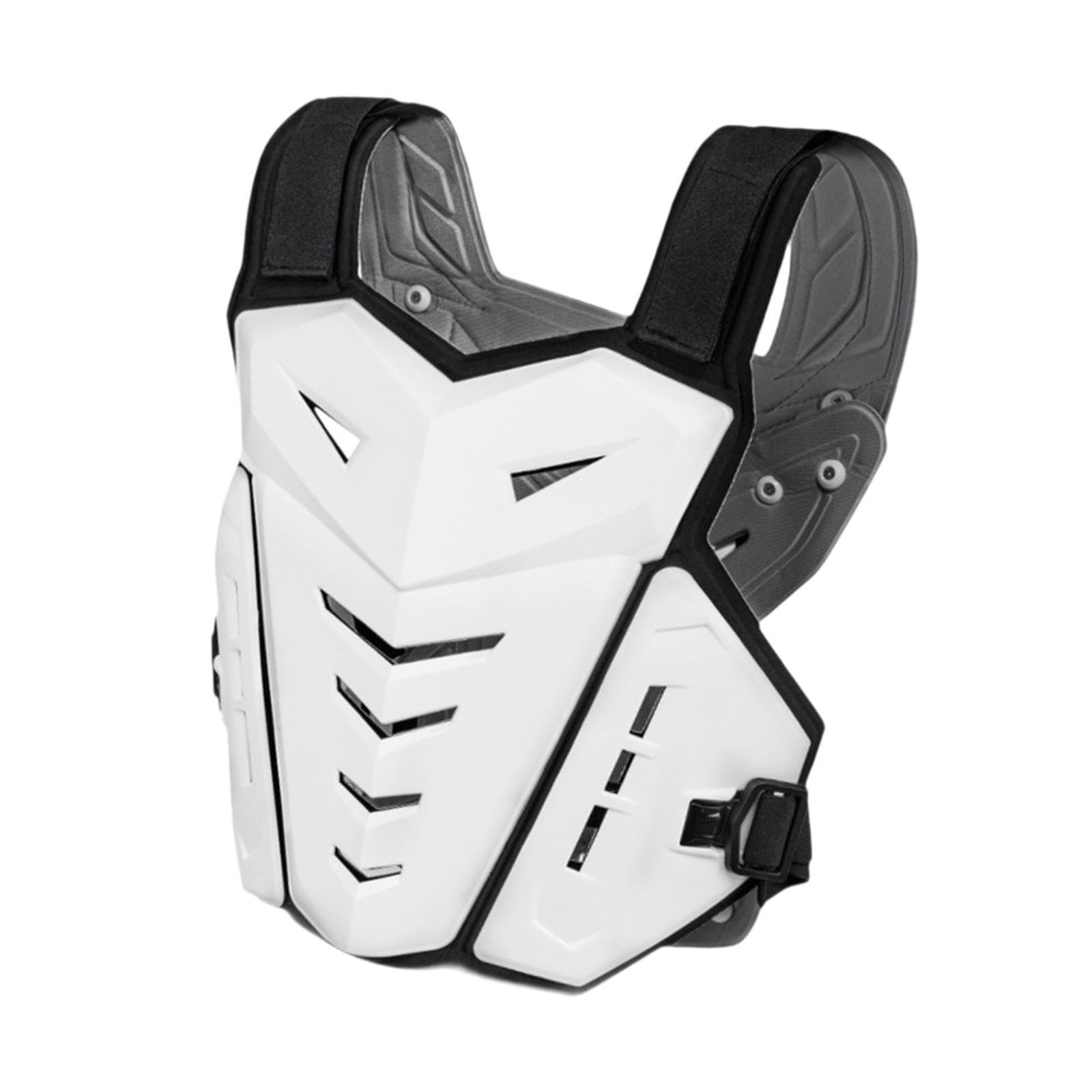Generic - Protezione toracica per moto, ad alte prestazioni, per adulti, colore: bianco