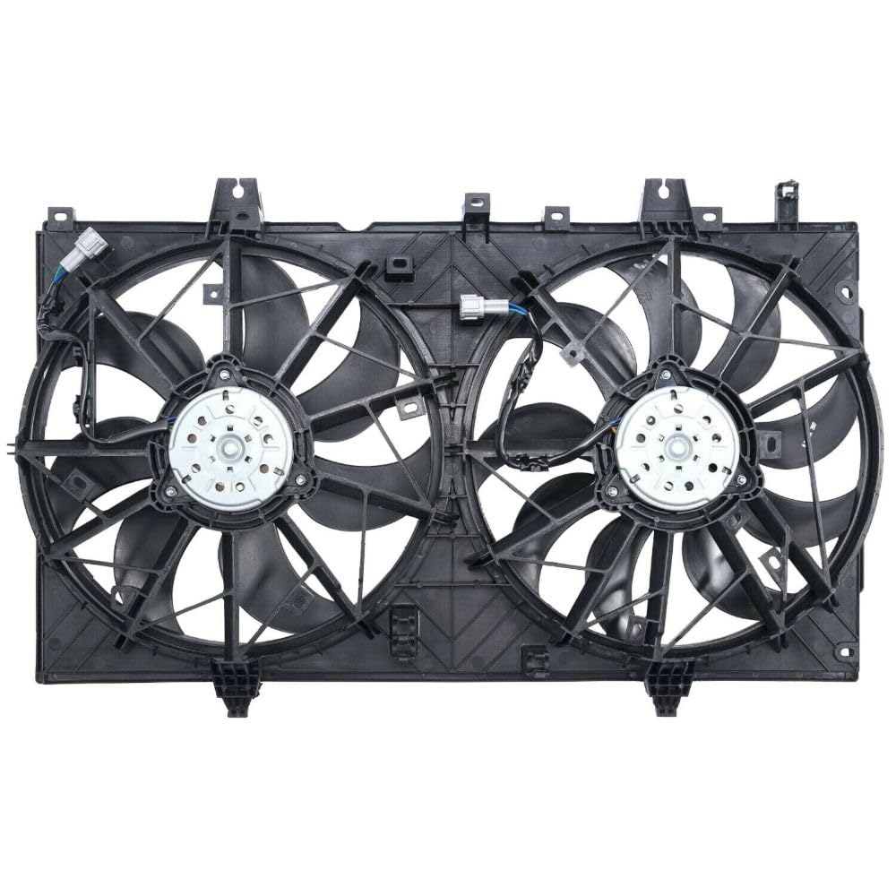 LDAUYZLING 1pc Radiator Cooling Fan Assembly Set for Nissan for Rogue 2.5L 2014-2019 615343959696 SBFNI3115150