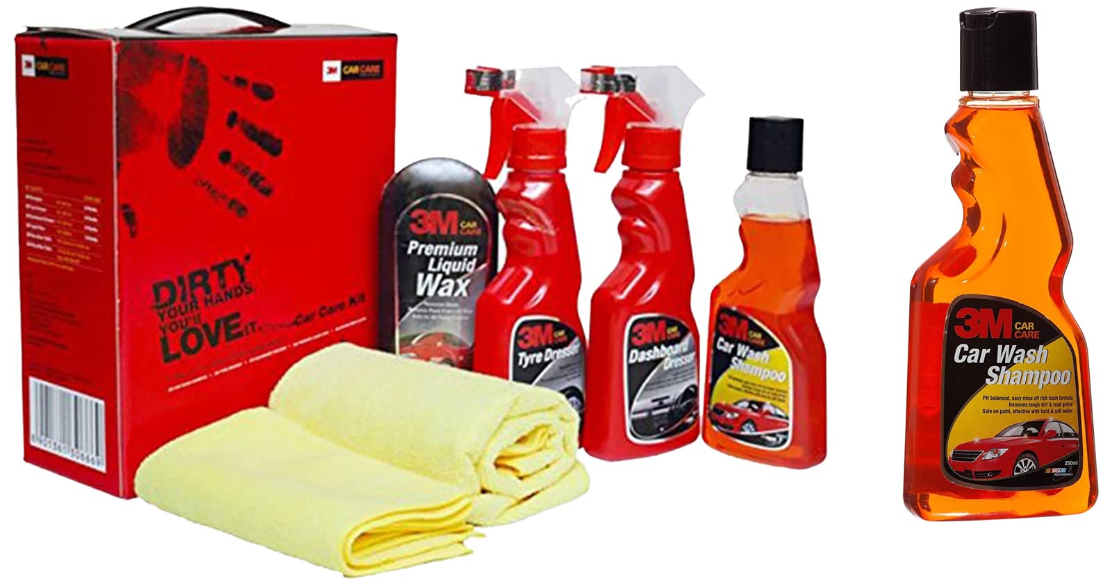 3M Small Car Care Kit & Car Care Car Wash Shampoo, 250ml-image-42