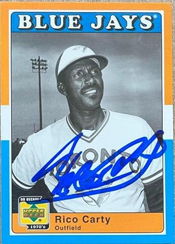 Rico Carty Autographed 2001 Upper Deck Decade 1970's #11