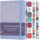 Legend Planner – Deluxe Weekly & Monthly Life Planner to Hit Your Goals & Live Happier. Organizer No