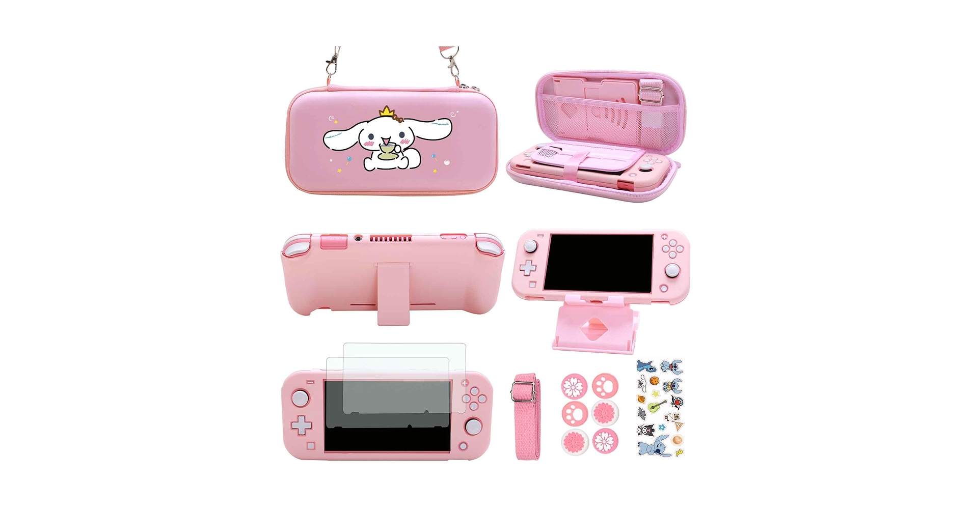 Amazon.com: YOOWA Accessories Kit for Nintendo Switch Lite