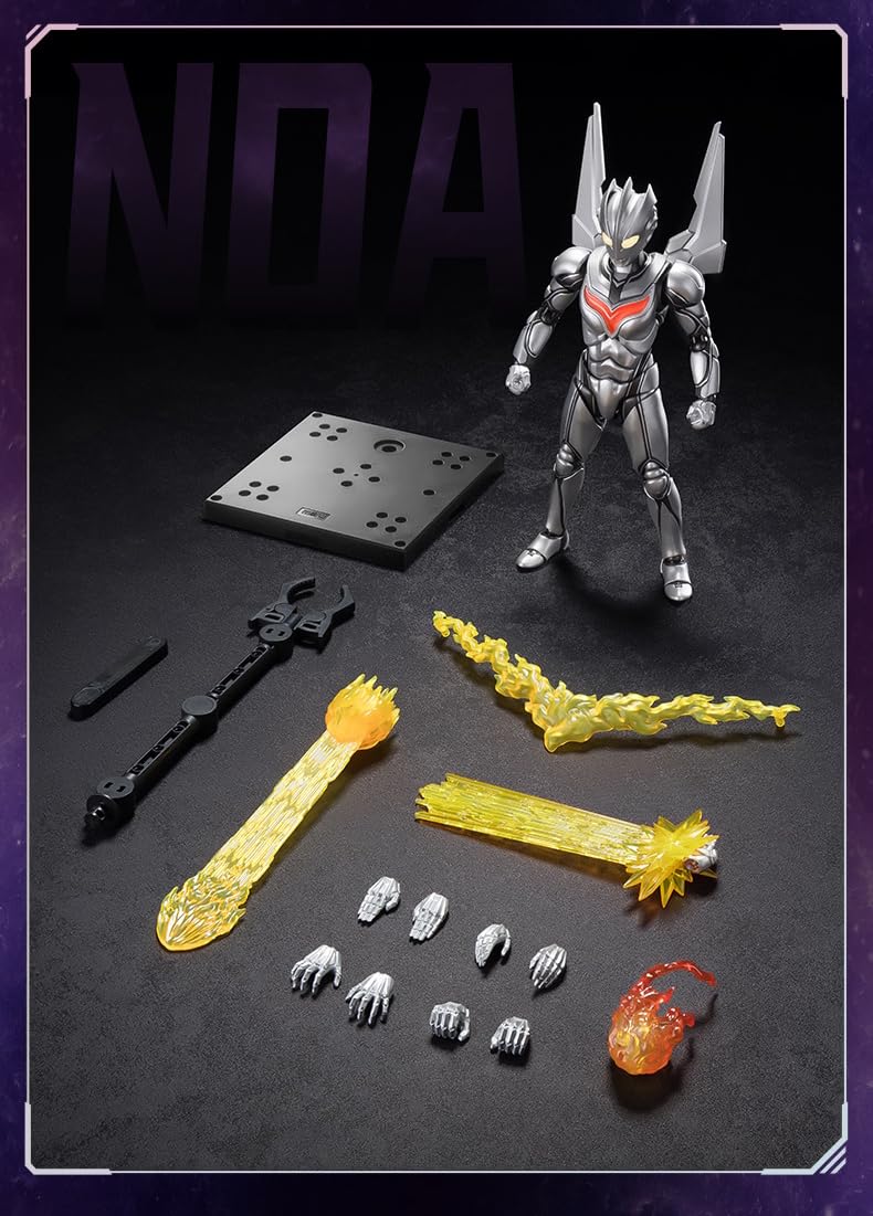 海外公式正規品BLOKEES ウルトラマンノア　可動式プラモデル完成品光の翼付き 海外公式正規品BLOKEES ウルトラマンノア 可動式プラモデル完成