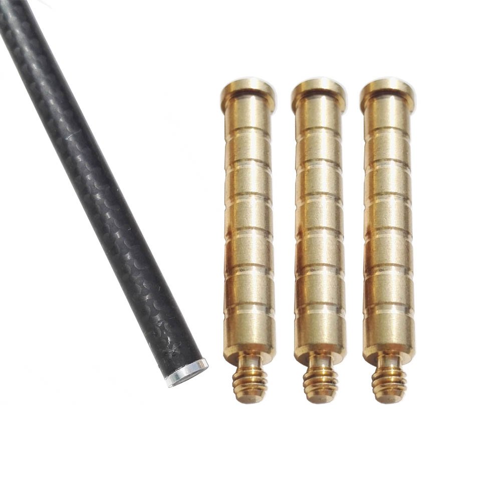 Maifield Cabeza De Pesca Con Arco De Carbono Y Fibra De Vidrio, 2 Púas Mecánicas De 2.5 Pulgadas, Cabeza Ancha De Tiro Con Arco Para Eje De Flecha | Compra Online En Yaxa