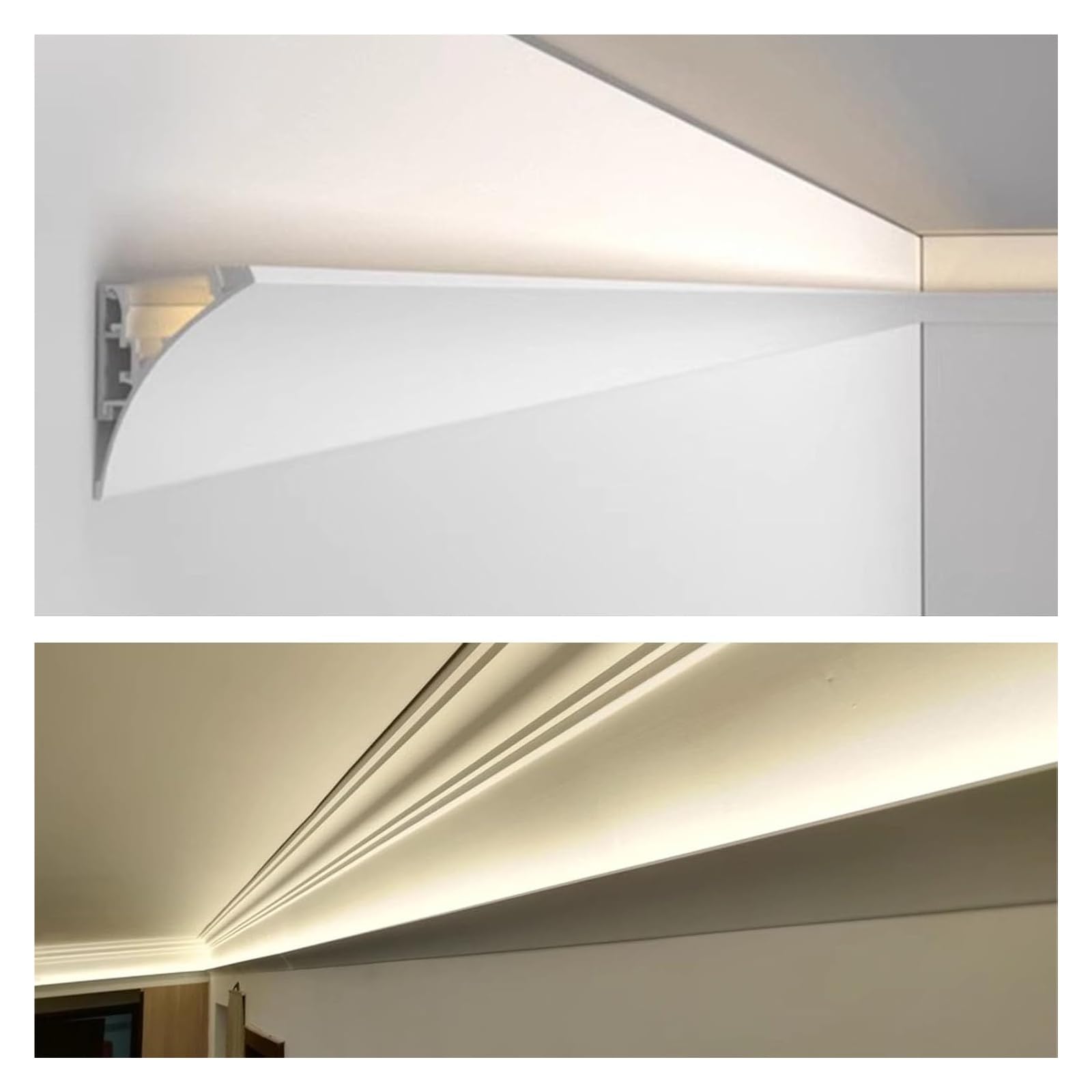 Profile alu pour ruban LED évitant les points lumineux - 8