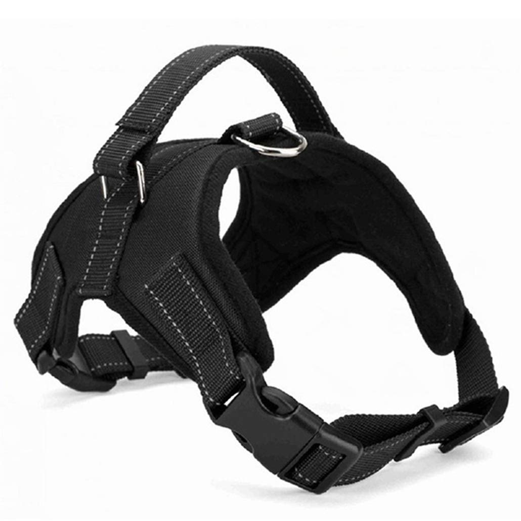 TELEYI Nylon Heavy Duty Dog Pet Harness Collar Adjustable Padded Extra Big Large Medium Small Dog Harnesses Vest Dogs Supplies