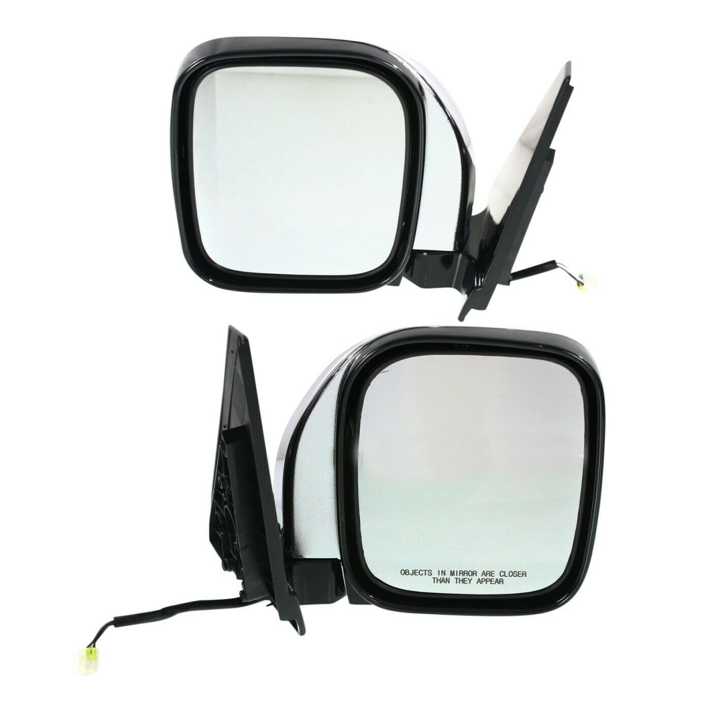 Amazon.com: DUST GLOW 2pcs Left & Right Side Chrome Power Heated 