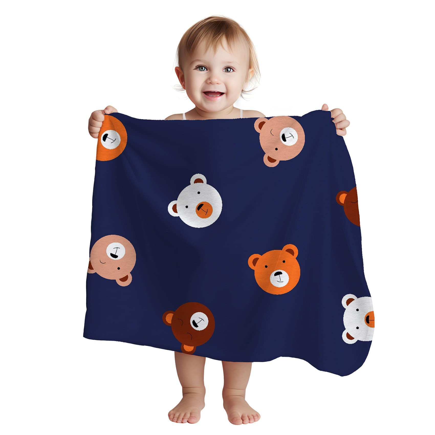 Soft Baby Blanket - Ice Cream Print -10