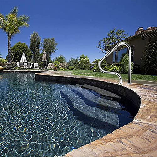 Baranda para piscina de acero inoxidable 31.5 pulgadas