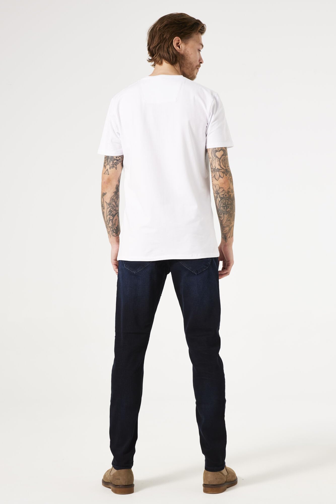 Garcia Men's Denim Jeans, Dark Used, 24 - Image 3