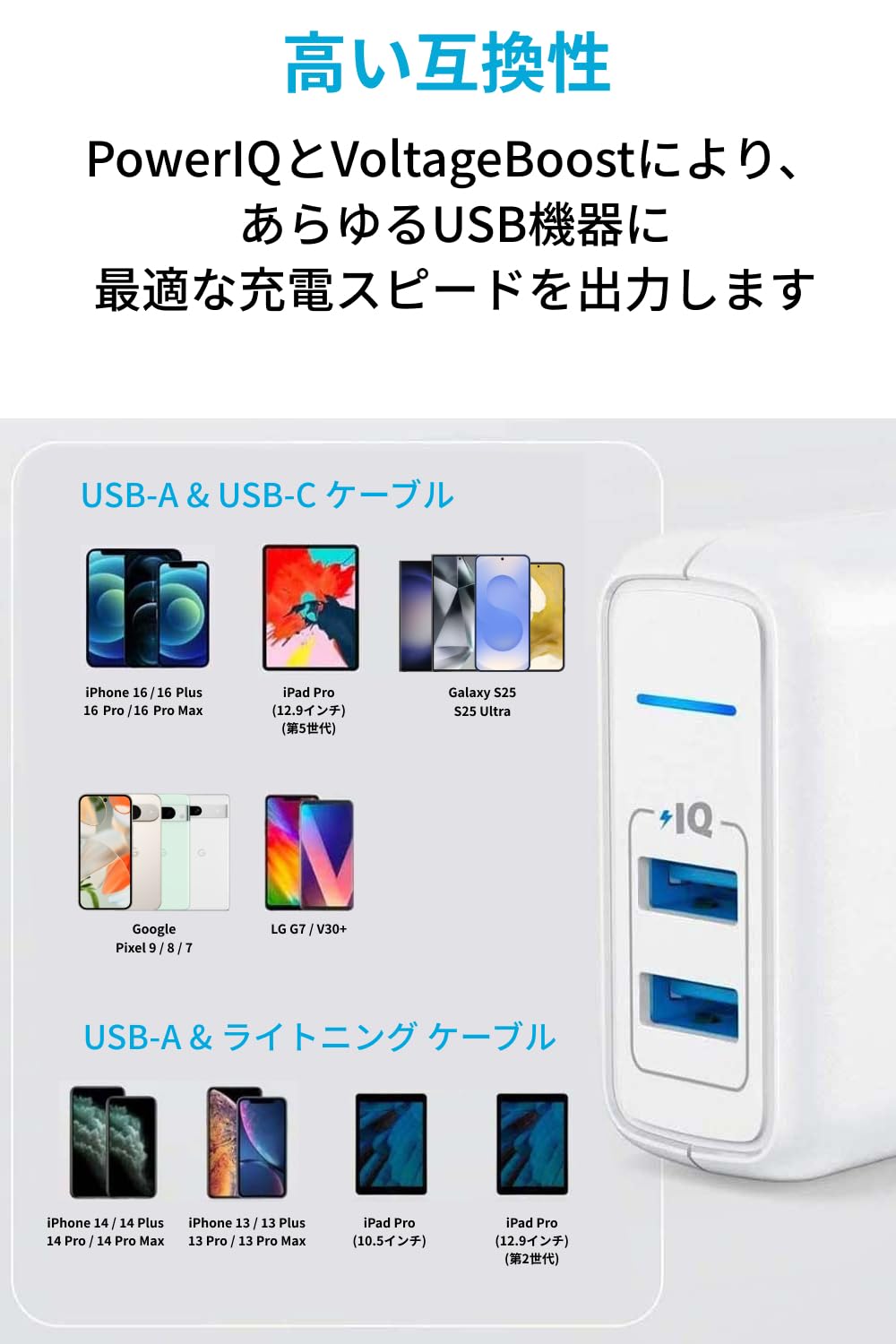 Amazon | Anker PowerPort 2 Elite (USB充電器 24W 2ポート