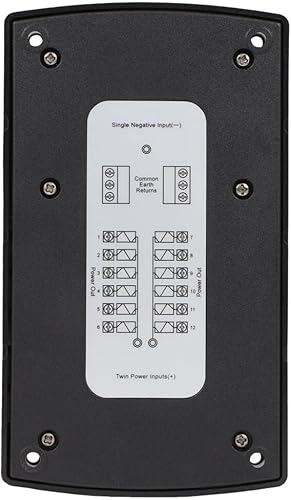 Miniatura 6 de SCITOO Caja de fusibles de 12 vías con cuchilla ATO/ATC/ATS, uso para lancha rodante, autocaravana, lancha rápida