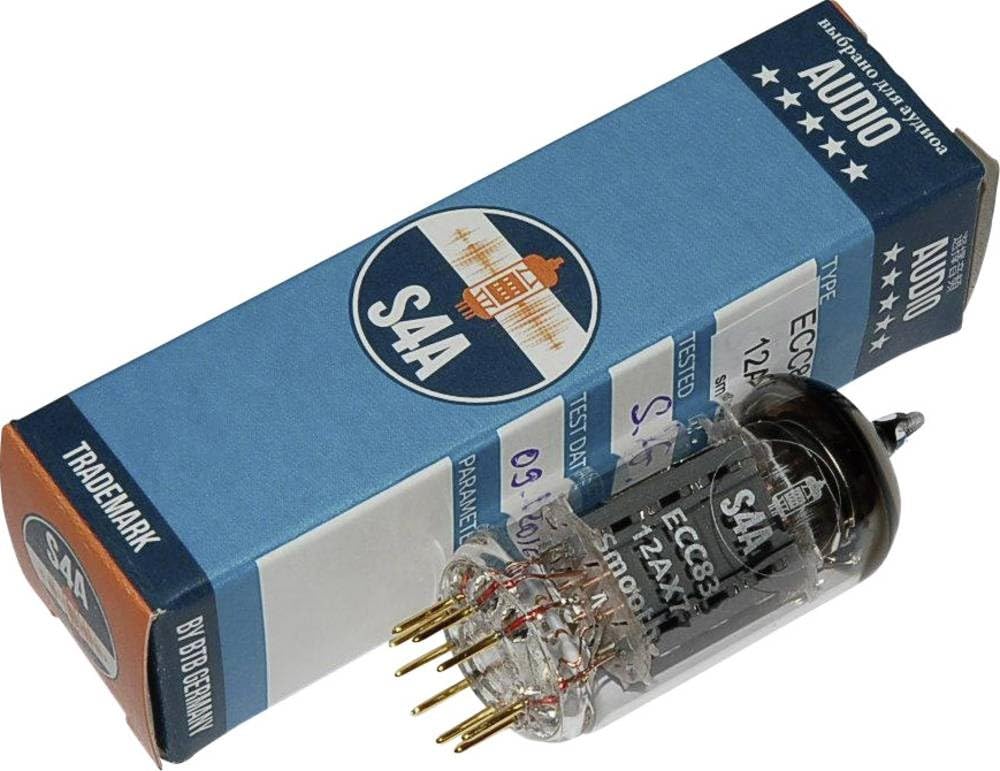 Tube ECC83 S4A double triode à faible bruit pour préamplificateur audio