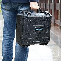 Vista 6 de Lekufee Carrying Case Compatible with New DJI Air 2S Drone or DJI Mavic Air 2 Drone Quadcopter and More Mavic Air 2 Accessories(Not Include Drones