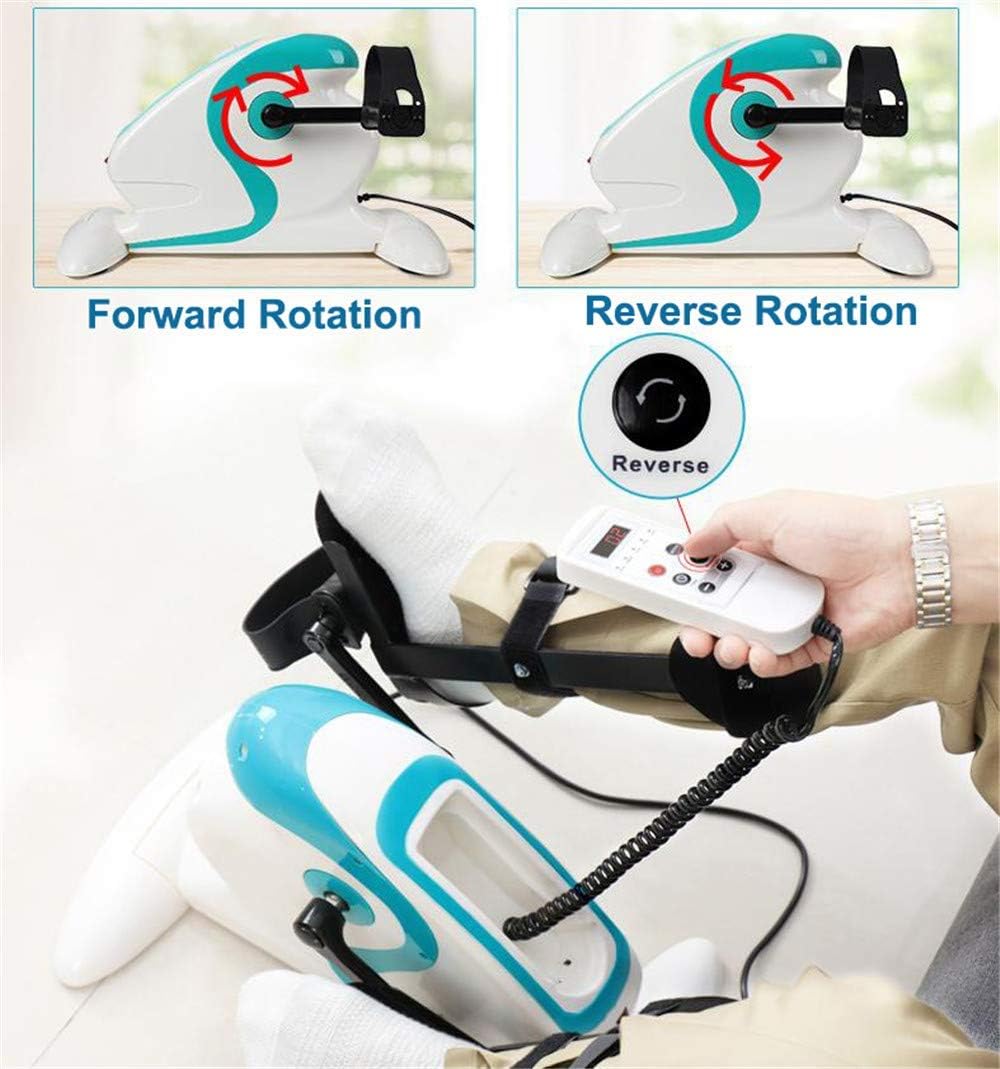 Motorized Exercise Bike/Disabled and Disabled Bicycle - Electric Pedal Exerciser Support Leg Protector - Electronic Physical Therapy Rehab Bike Trainer