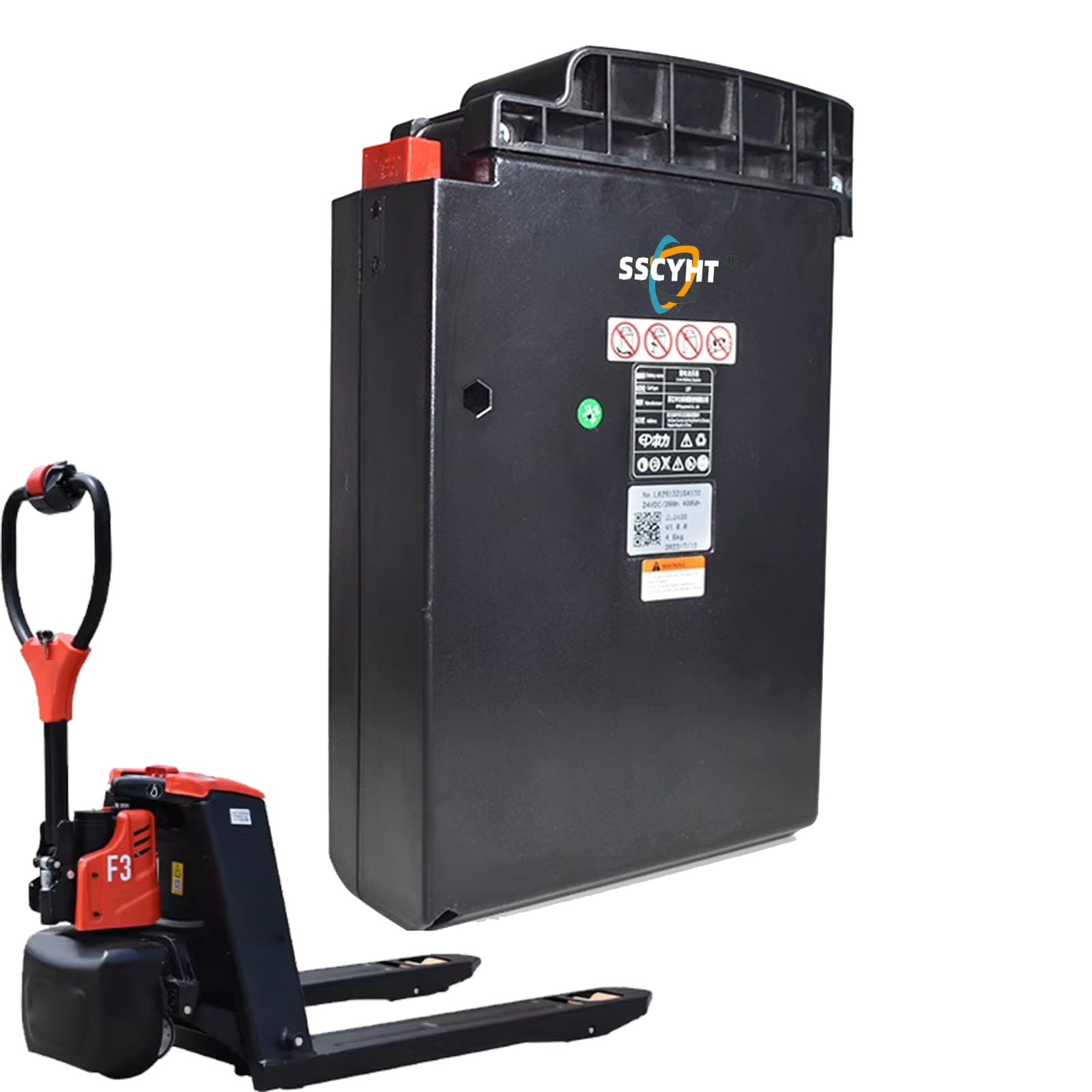 Batterie de Remplacement au Lithium Fer Phosphate 24 V 20 Ah pour Chariots élévateurs électriques F3/F4